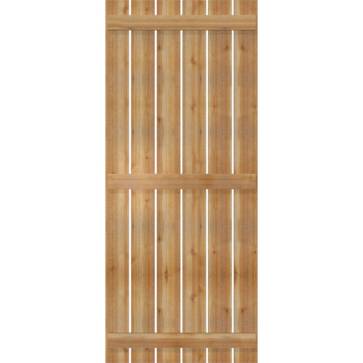 Ekena Millwork RBS06S35X083RWR Exterior-Shutters - View #5