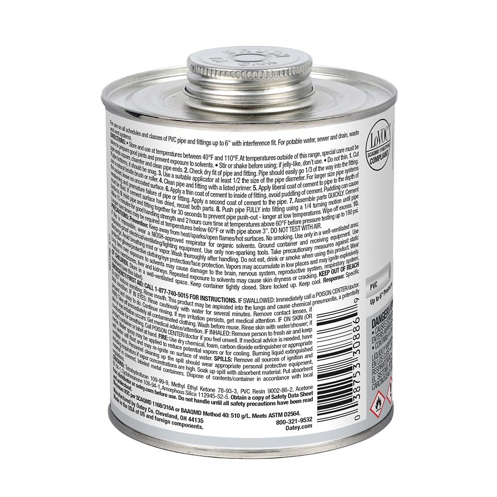 Oatey 4068862 Pipe-Cements-Primers-Cleaners - View #5