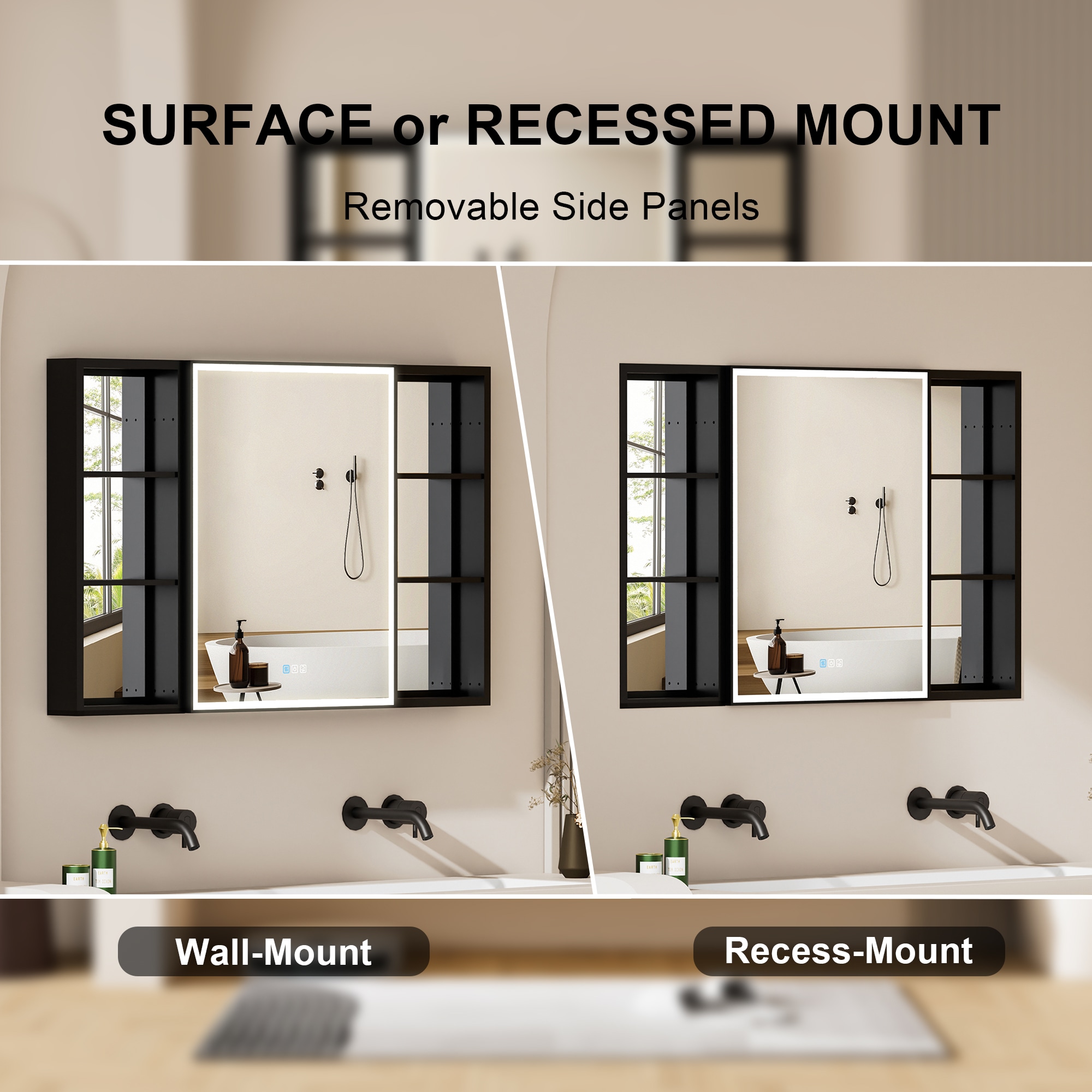 Forclover HE-MG3772 Bathroom-Medicine-Cabinets - View #8
