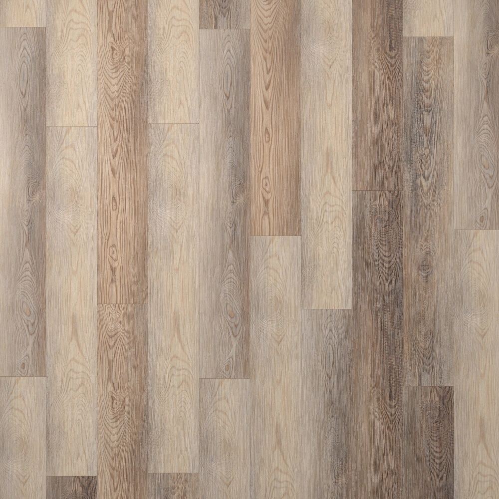 Style Selections LWD8777SS (Sample) Catskill Pine Wood look 12-mil Waterproof Interlocking Luxury Vinyl Plank