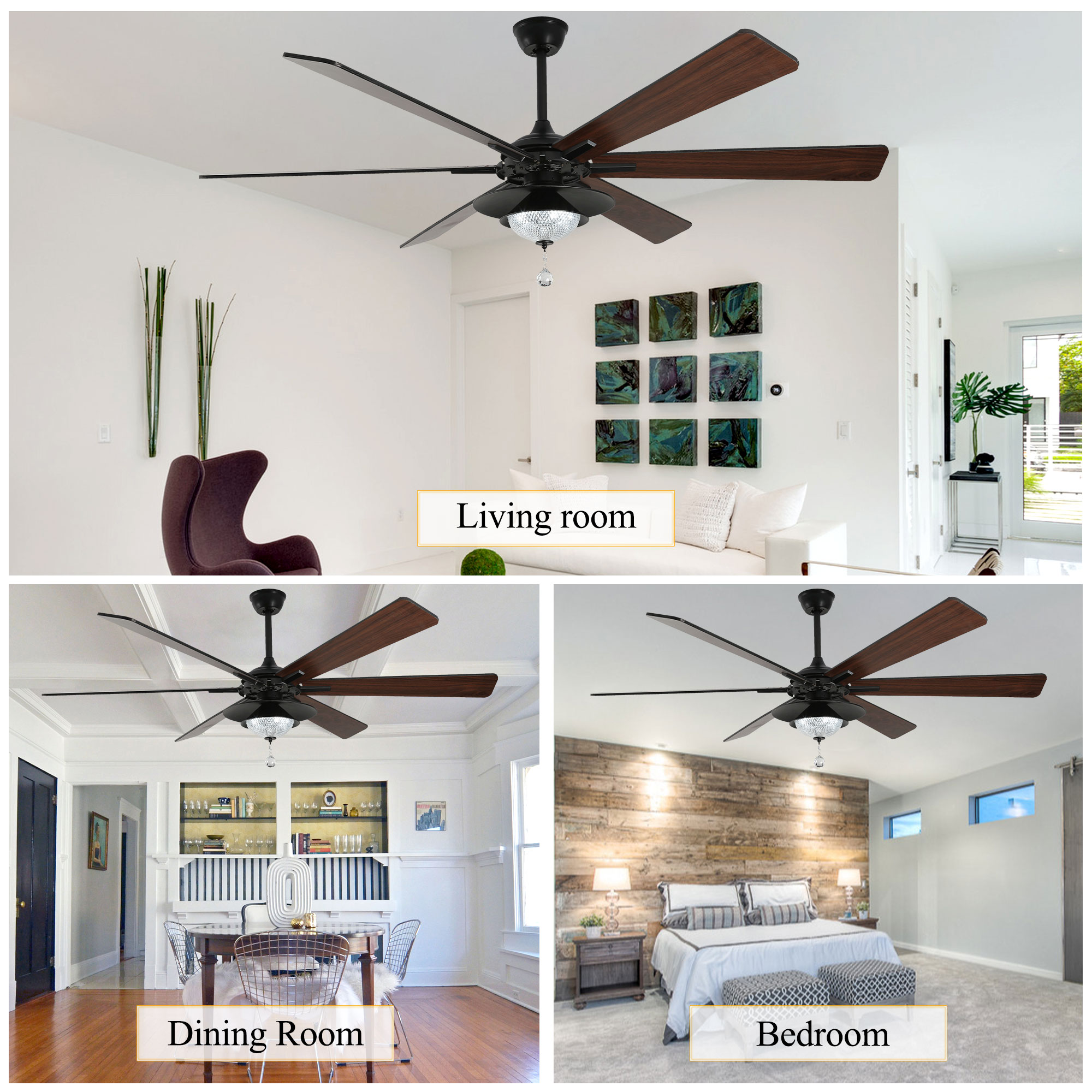 Oaks Decor DC7204-B Ceiling-Fans - View #6