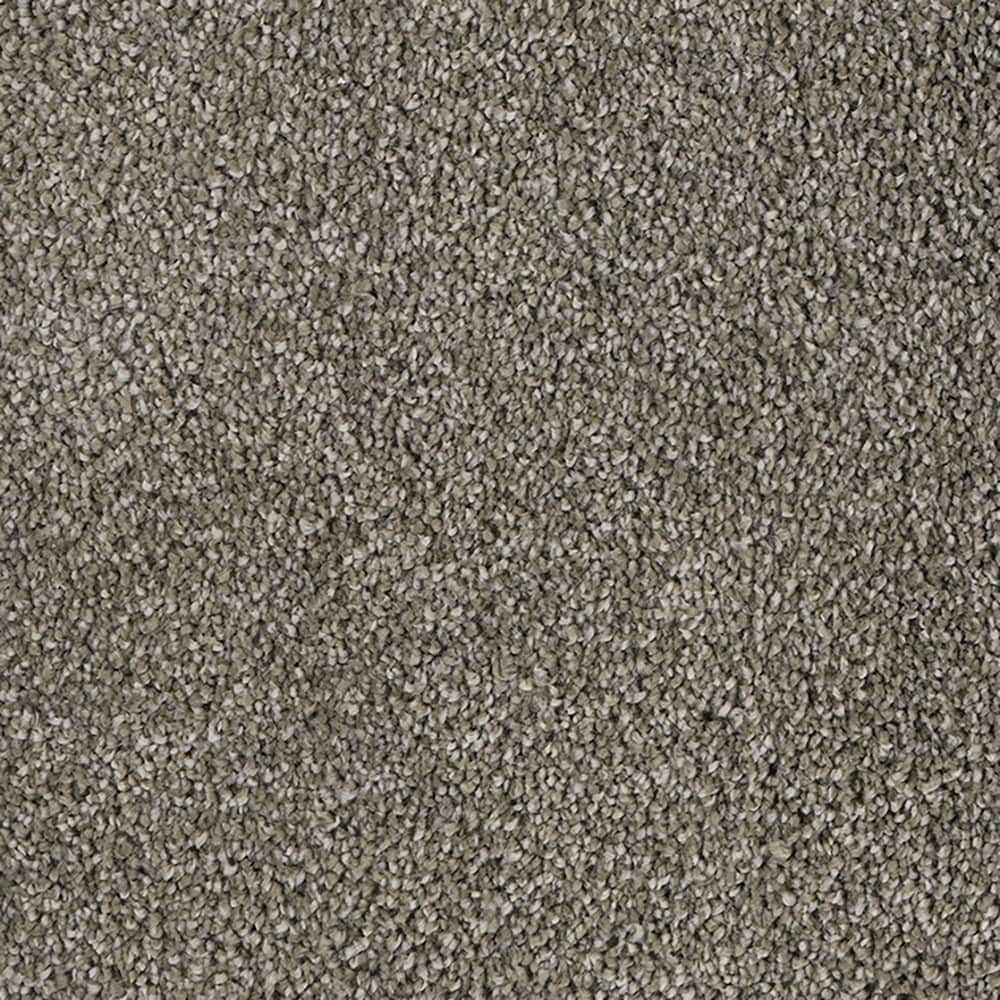 STAINMASTER STP58-12-L005 Soft Selection II Soft Smoke Gray 55-oz sq yard Triexta Textured Indoor Carpet