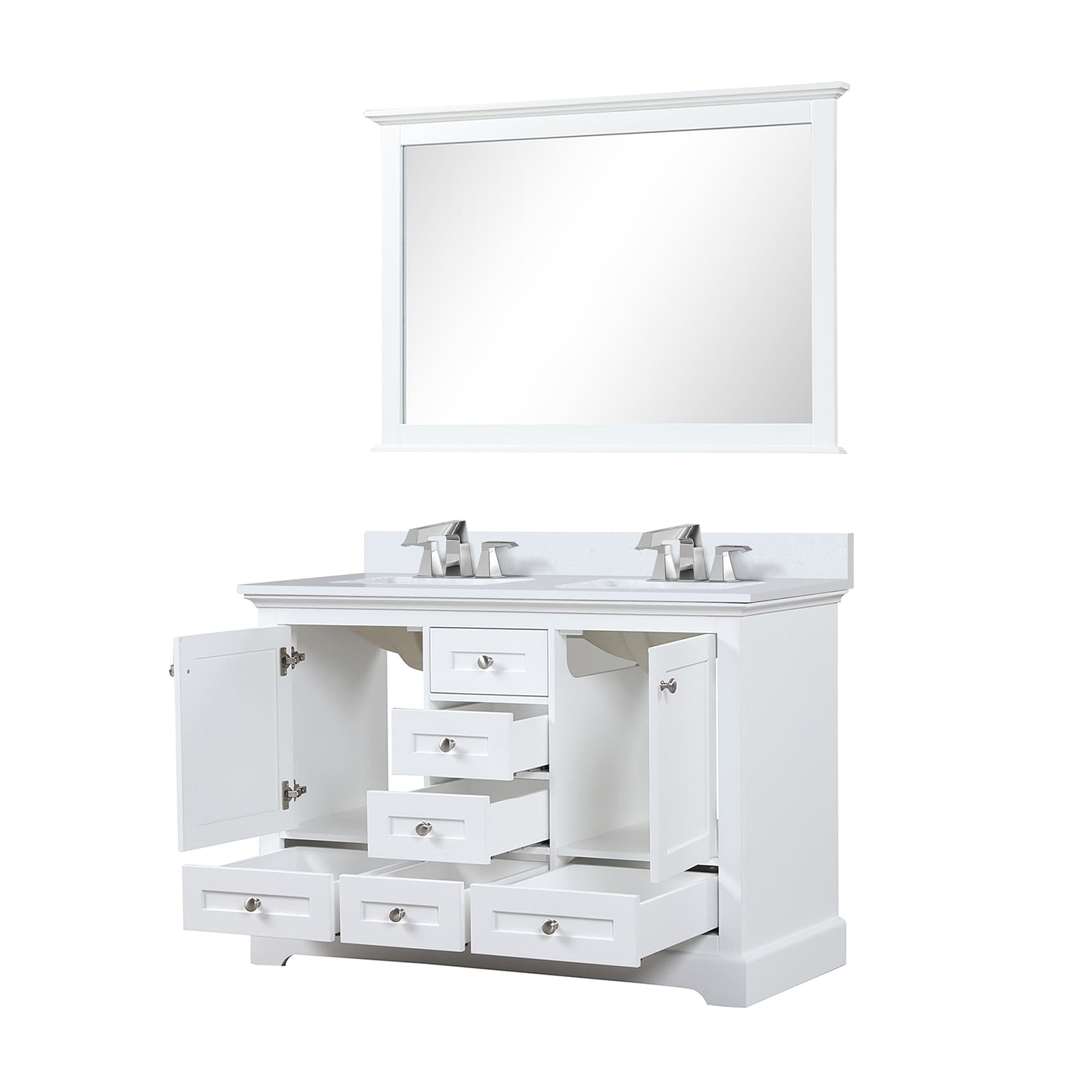 Lexora LD342248DAWQM46F Bath-Vanity-Combo - View #7
