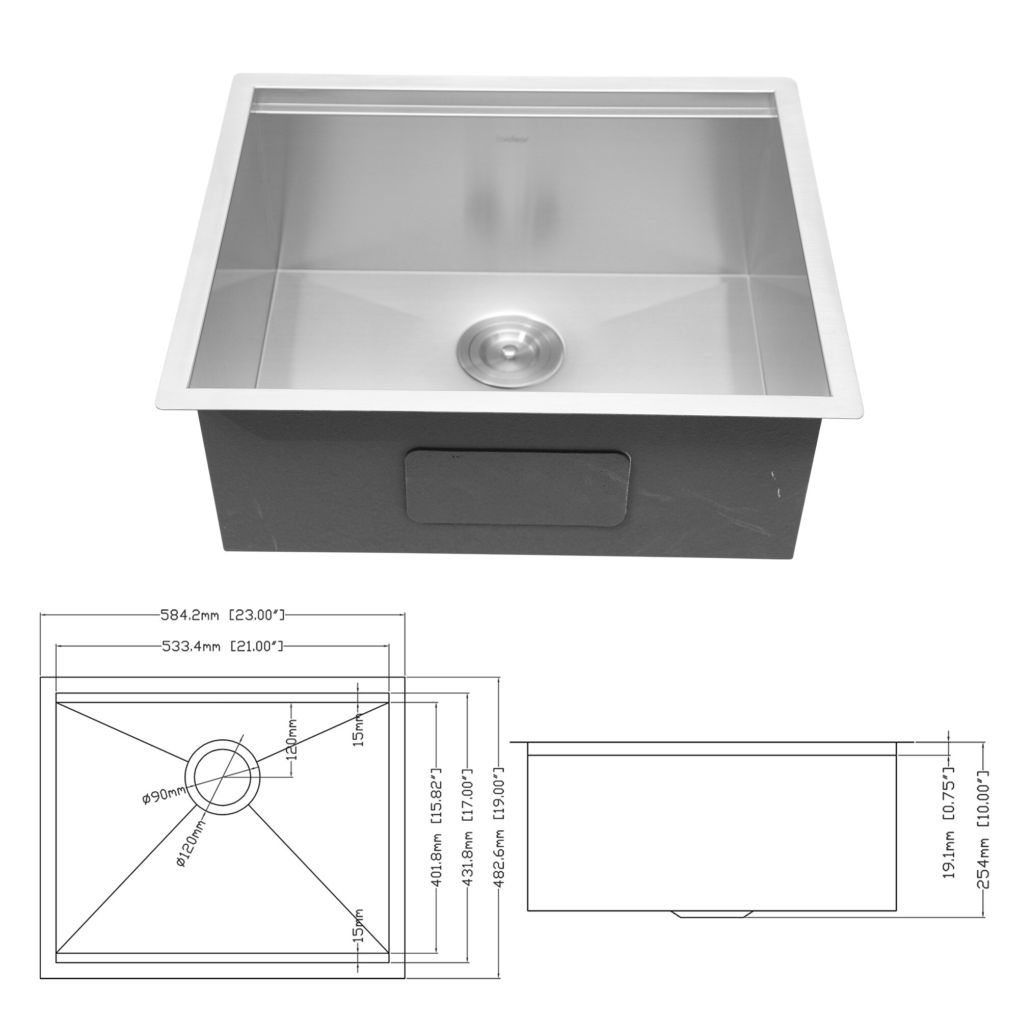 Lordear LD-LUS2319A1 Kitchen-Sinks - View #7