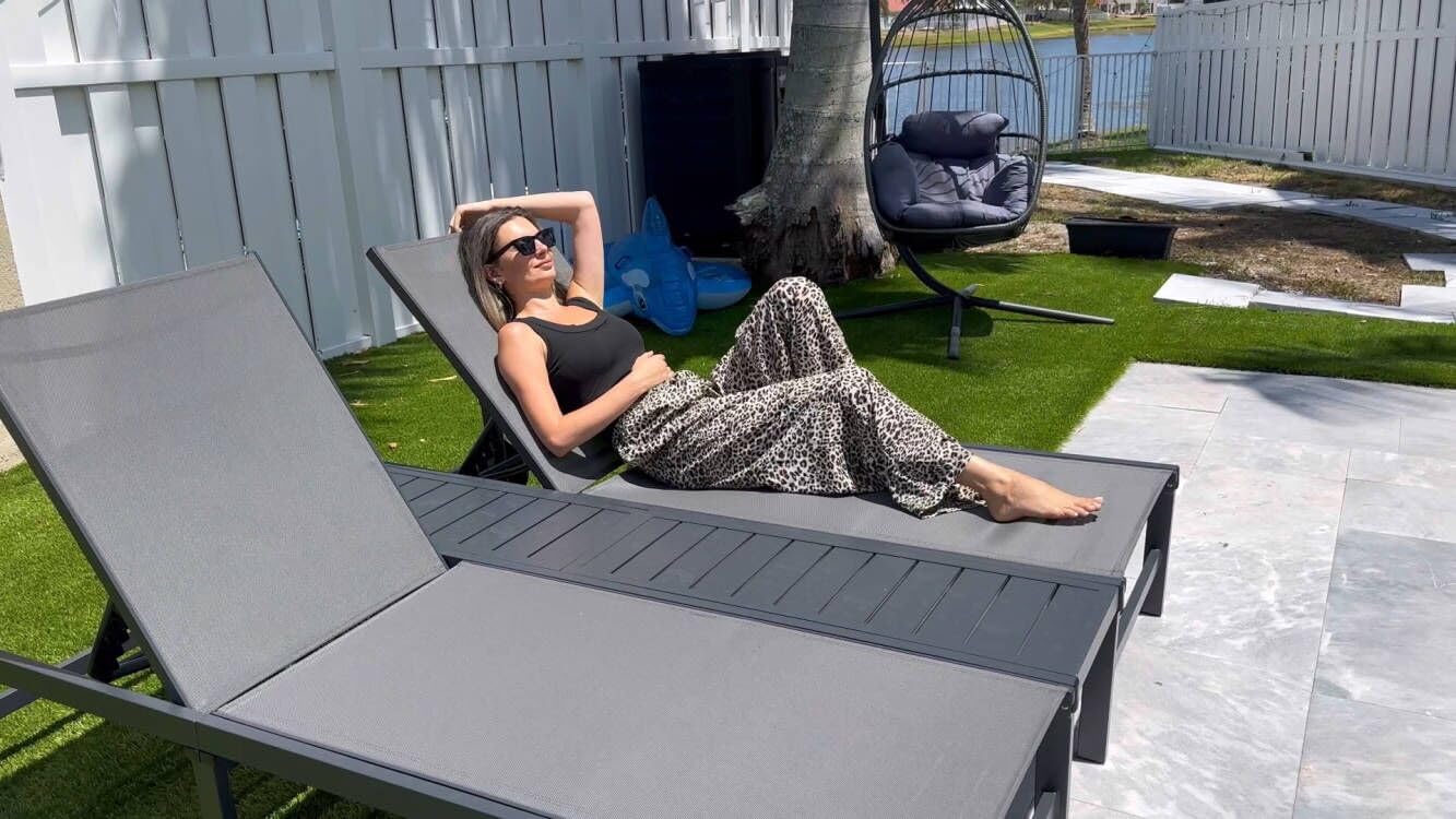 PURPLE LEAF LS06CLSSJ-SR-GY Patio-Chairs - View #3