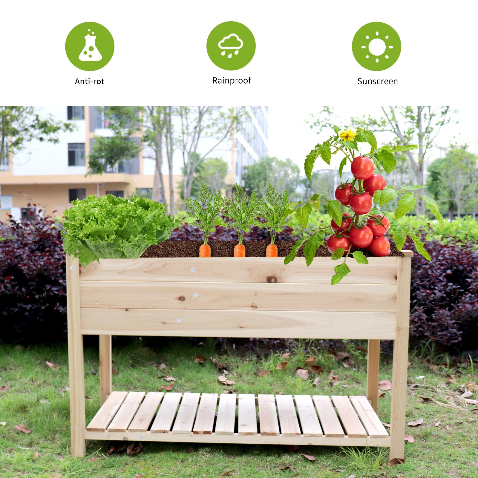 AHIOU HOME ZAAHG-106422GB Raised-Planter-Boxes - View #7
