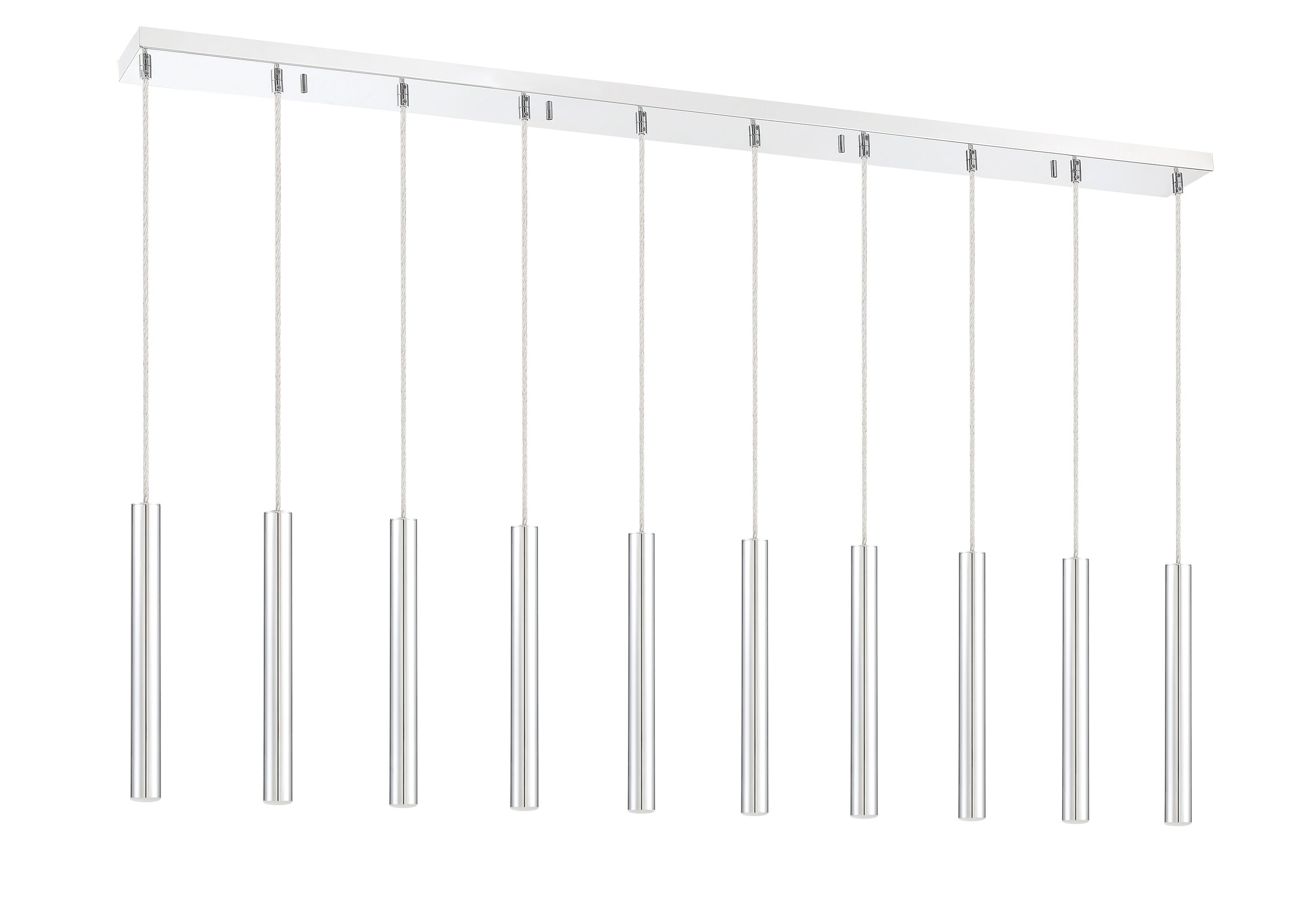 Z-Lite 917MP12-CH-LED-10LCH Pool-Table-Lighting - View #5