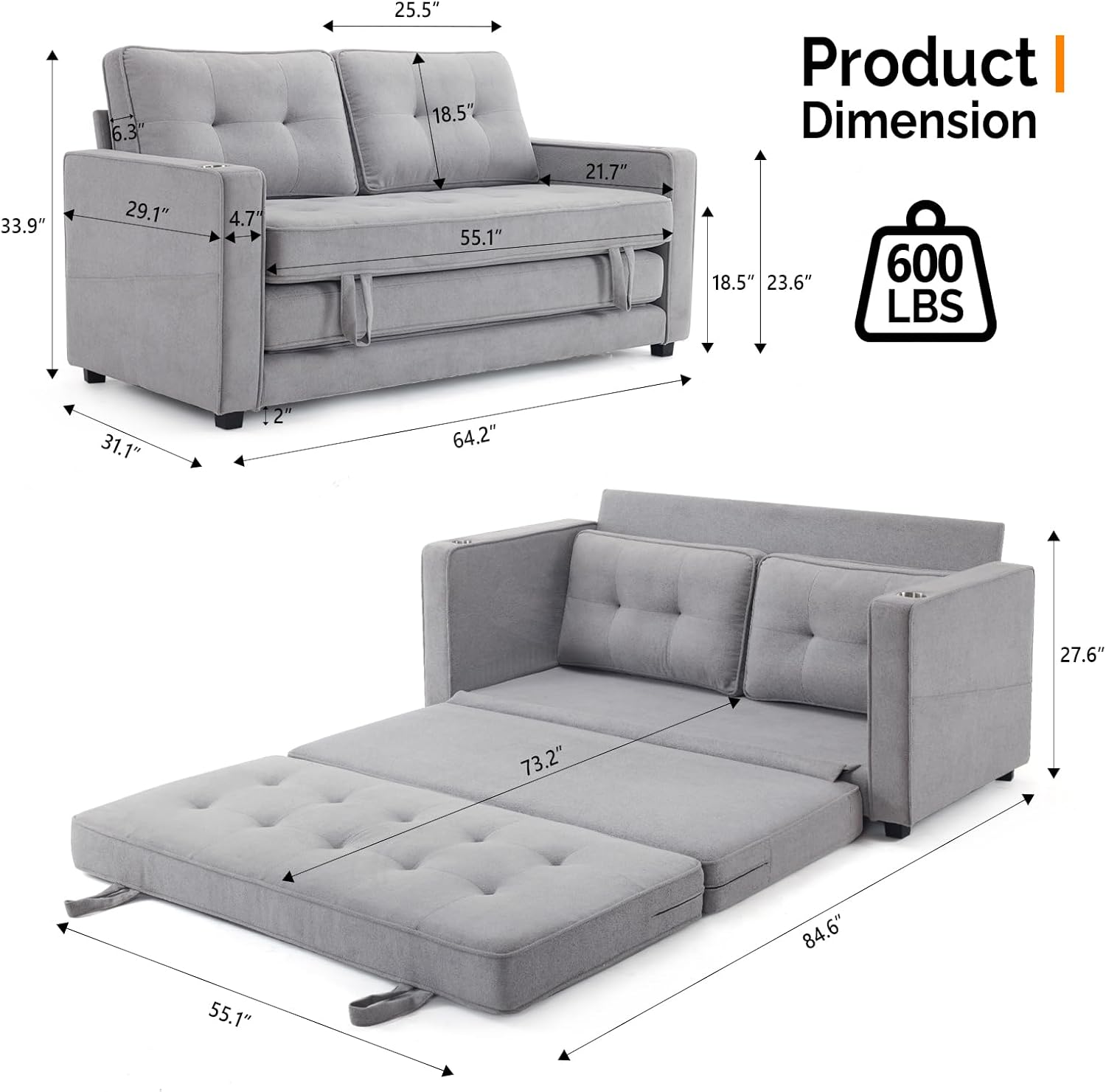 Outopee LO1G52004339+40 futons - View #8