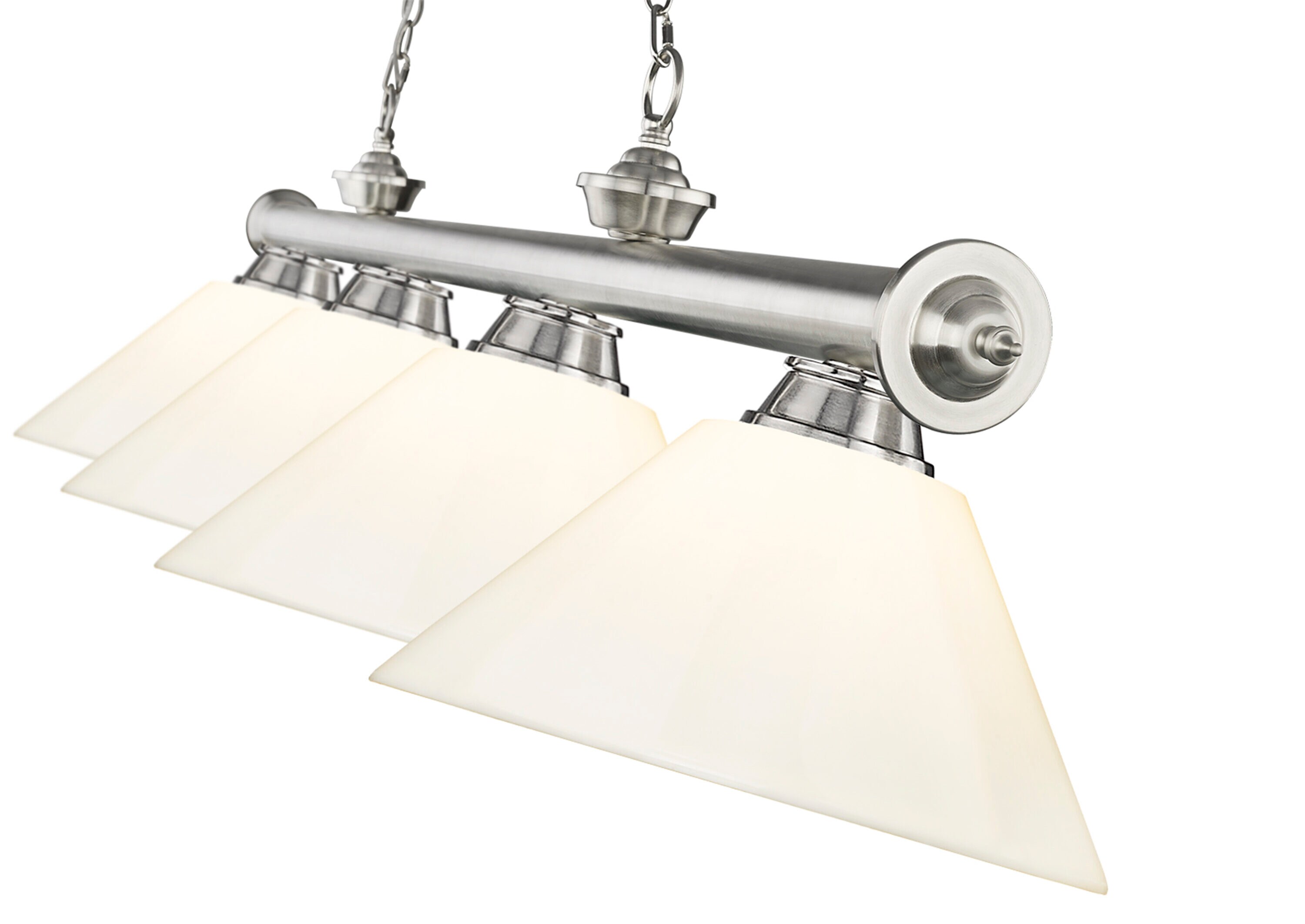 Z-Lite 2306-4BN-PWH Pool-Table-Lighting - View #4