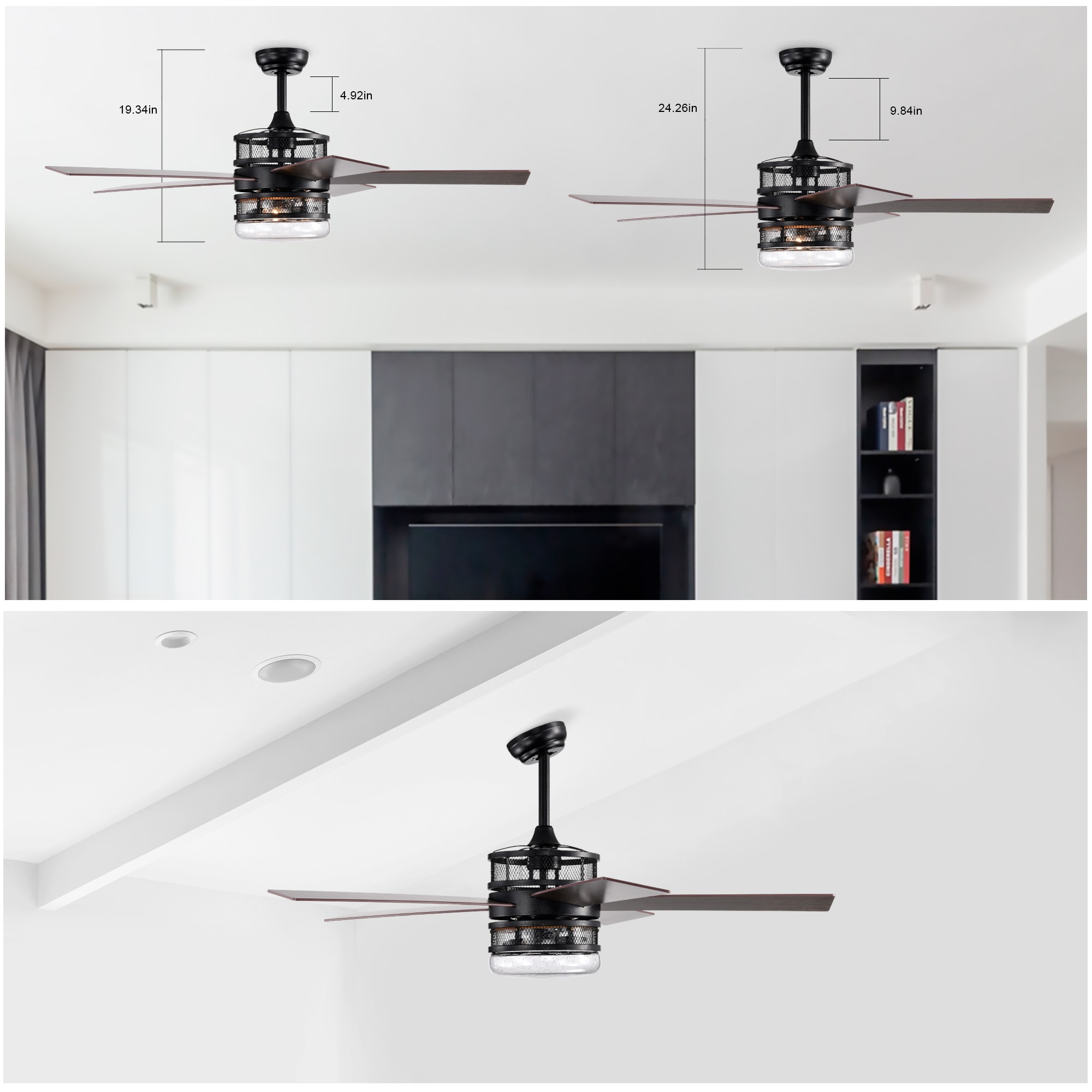 JIMSMAISON JMHECF13-52MB Ceiling-Fans - View #11