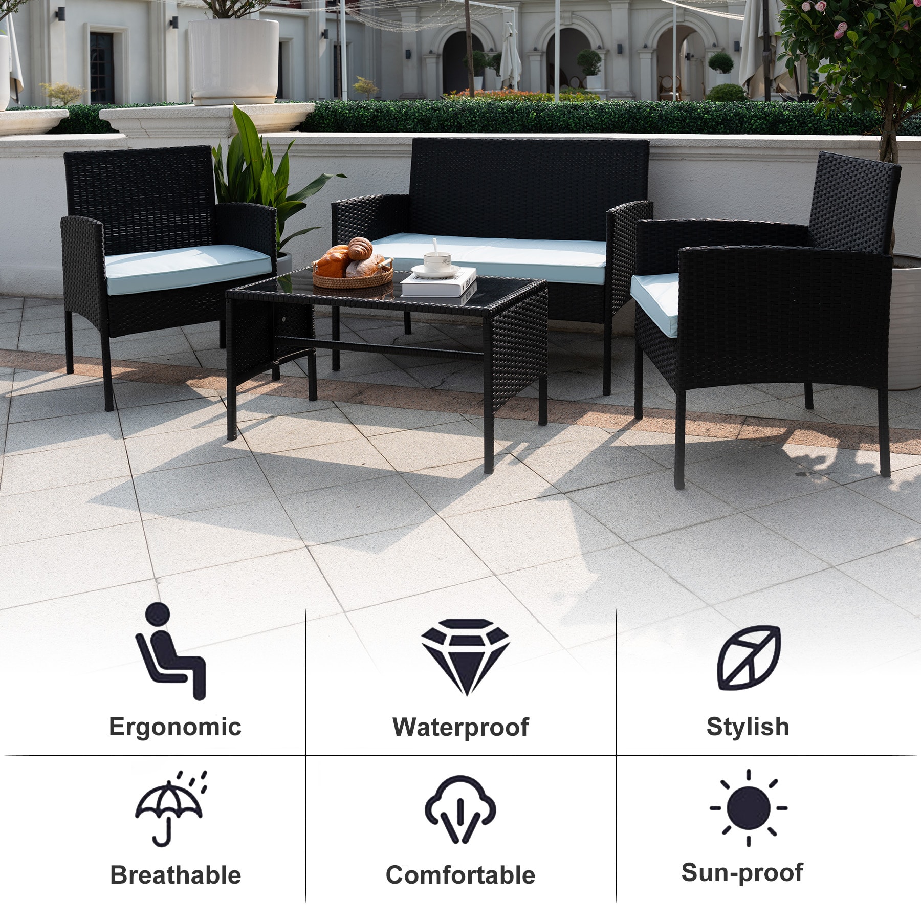 Grearden LS2109-LB Patio-Conversation-Sets - View #8