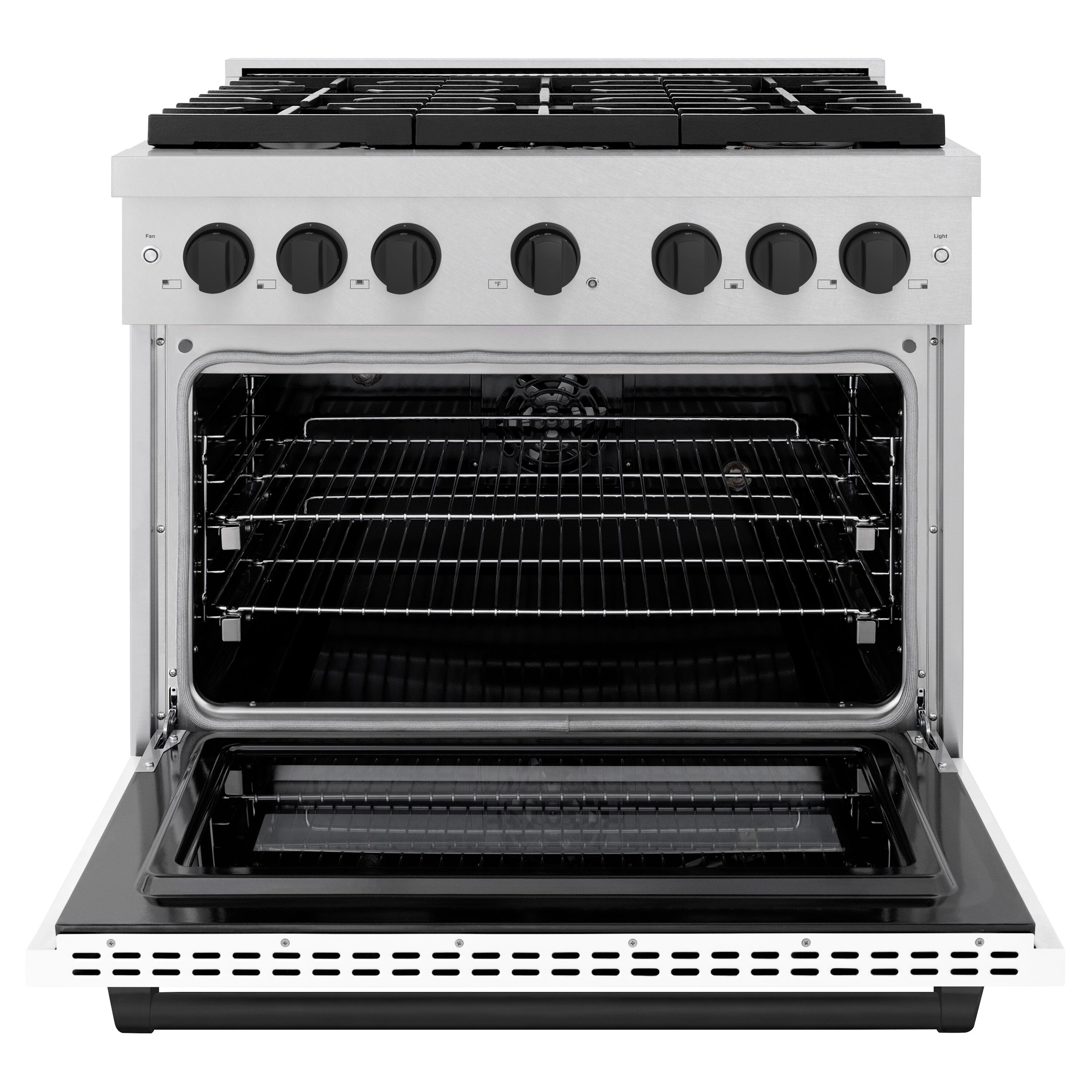 ZLINE KITCHEN & BATH SDRSZ-WM-36-MB Dual-Fuel-Ranges - View #3