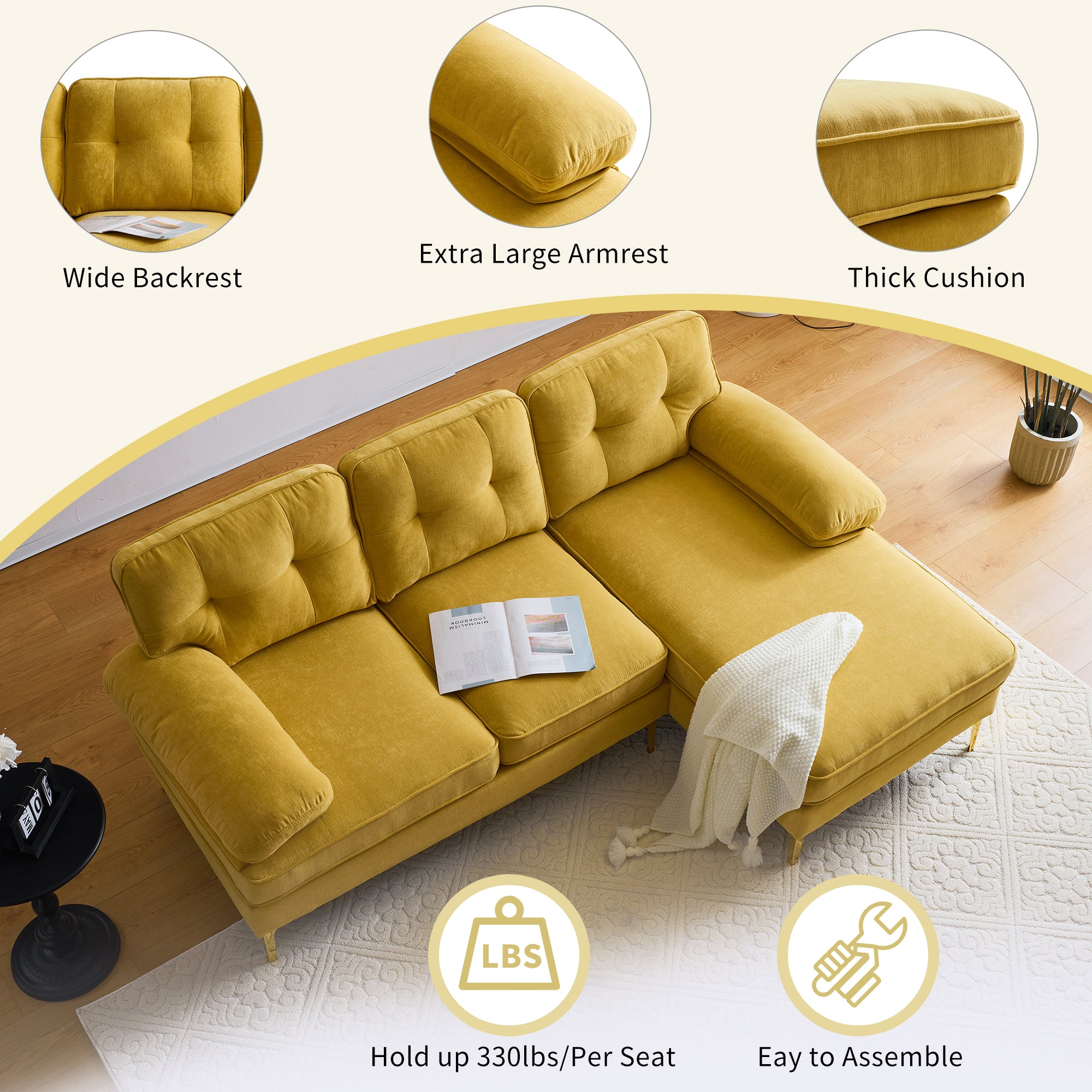 Boyel Living BL-OR0980L Sofas-Loveseats - View #5