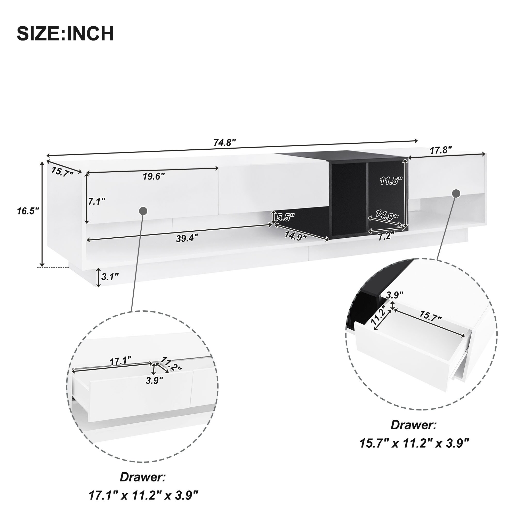 ModernLuxe WF311772AAK Tv-Stands - View #6