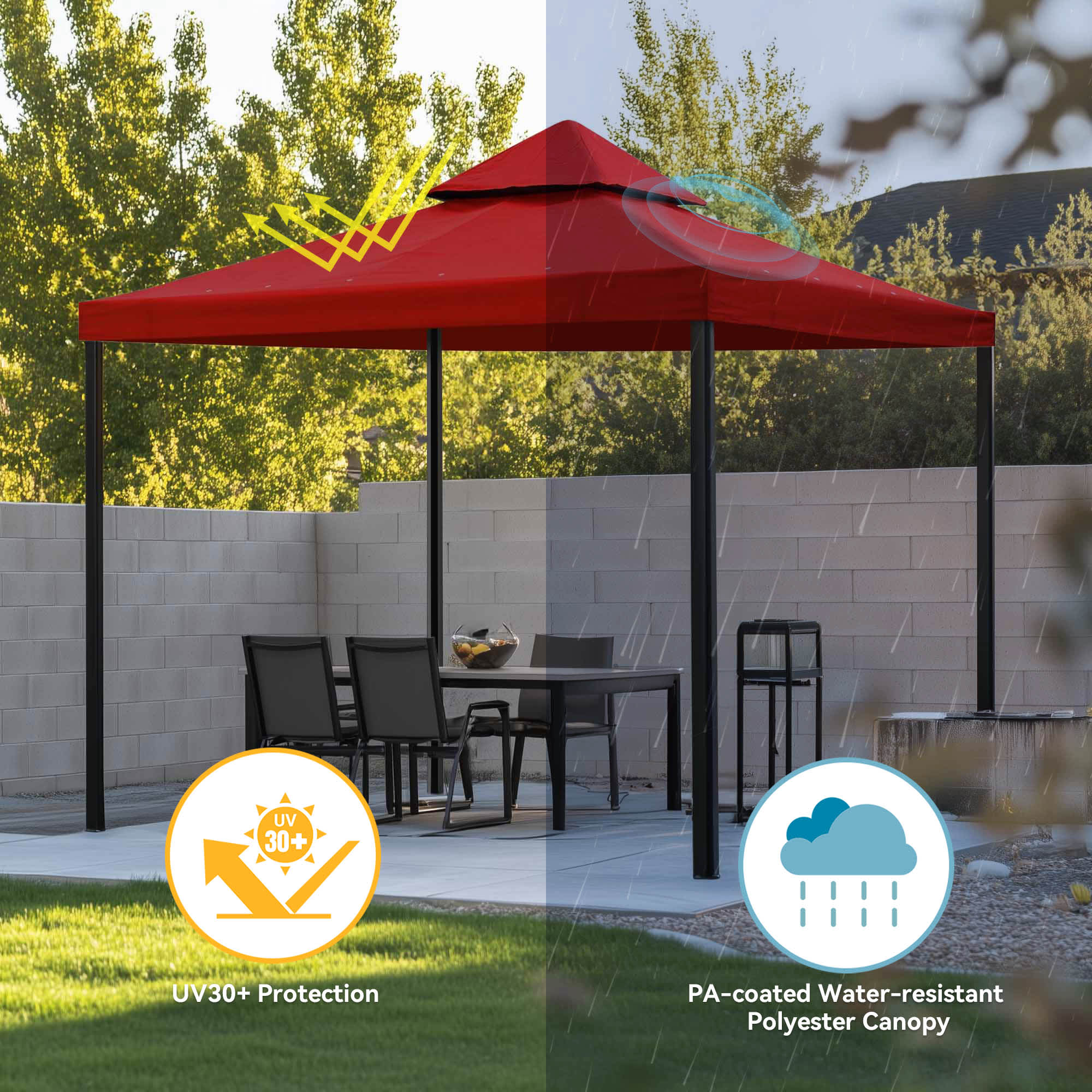 Yescom 07TOP002-10T-R02-LO Canopies-Sl - View #5