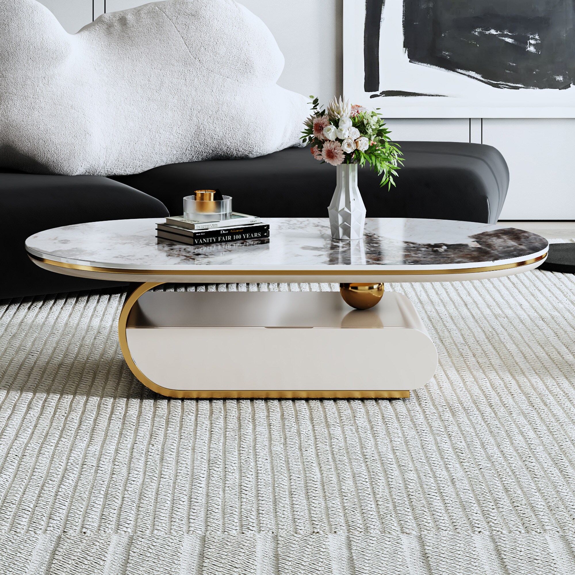 Oizaye YL-909GOLD Coffee-Tables - View #5
