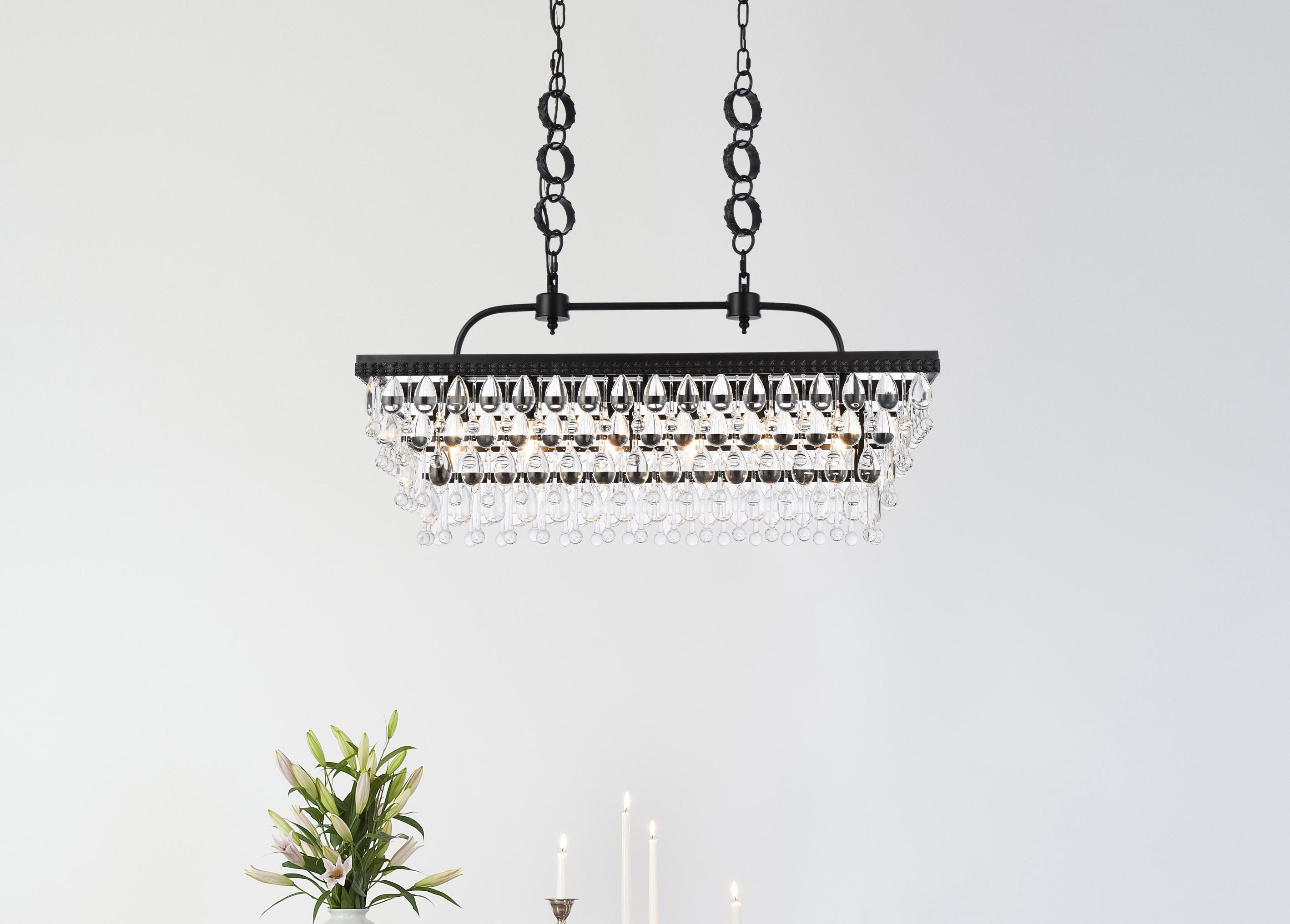 Elegant Decor HF3657G32BK Pendant-Lights - View #8