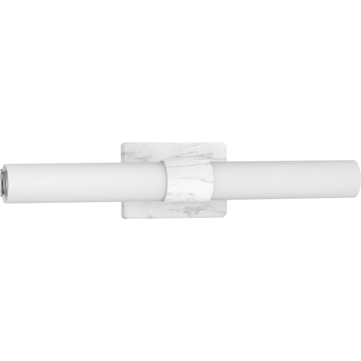 Progress Lighting P300150-150-30 Blanco LED 22.25-in 1-Light Faux White Marble LED Modern/Contemporary Vanity Light