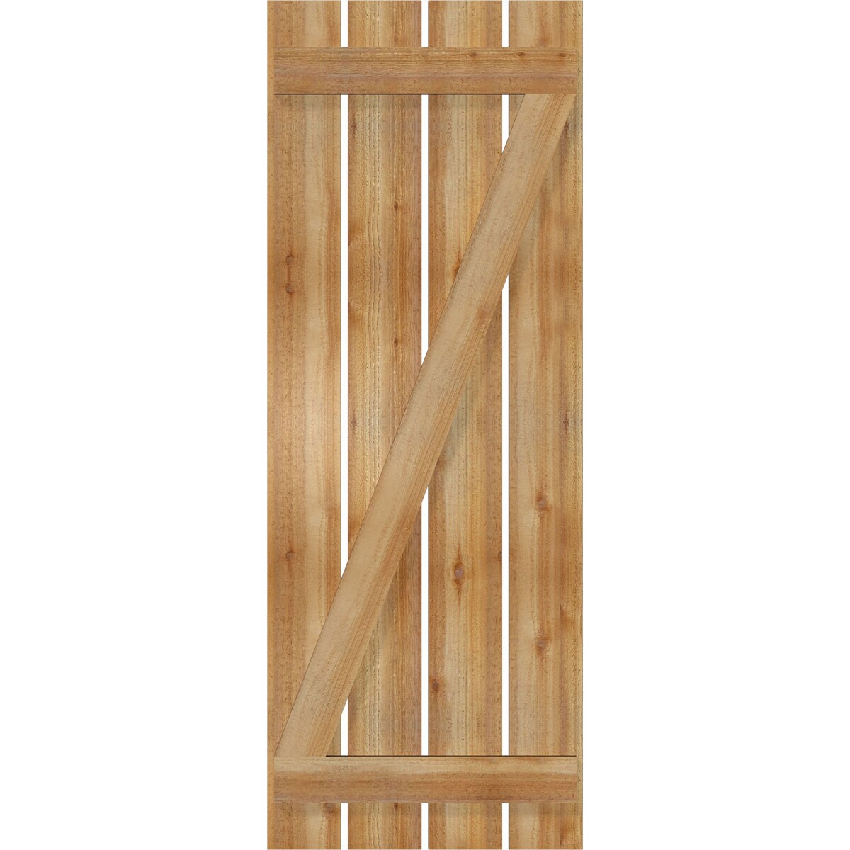 Ekena Millwork RBS06Z23X062RWR Exterior-Shutters - View #5