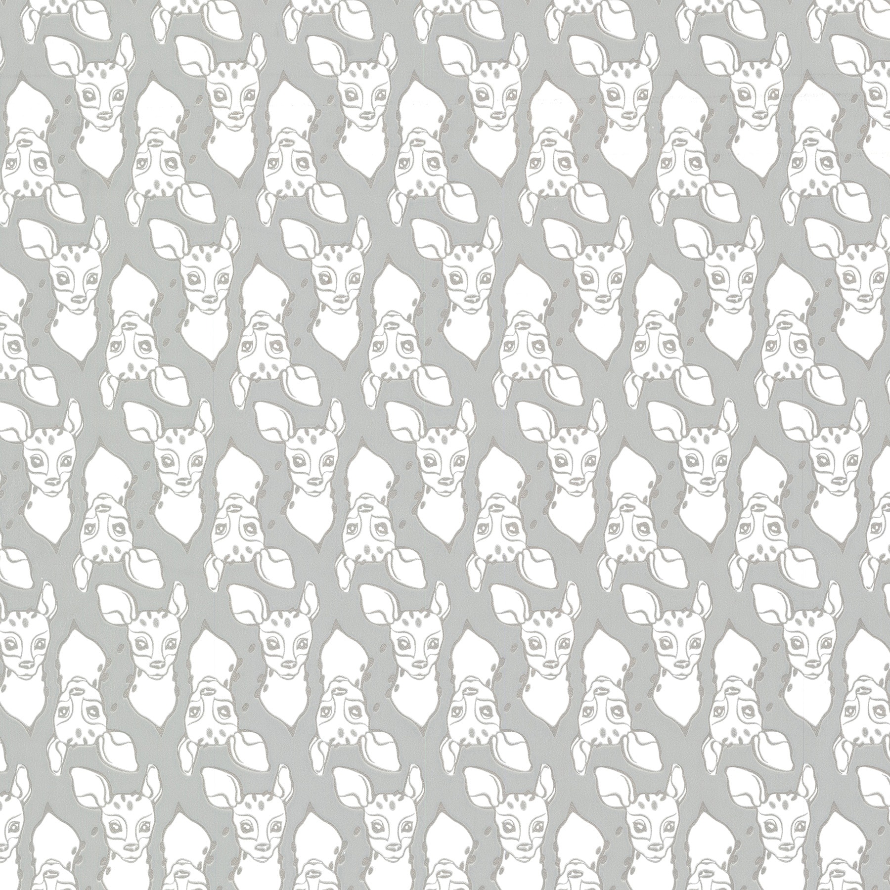 Sandudd SD5247-2 62.8-Sq. Feet Grey Non-woven Animals Unpasted Wallpaper