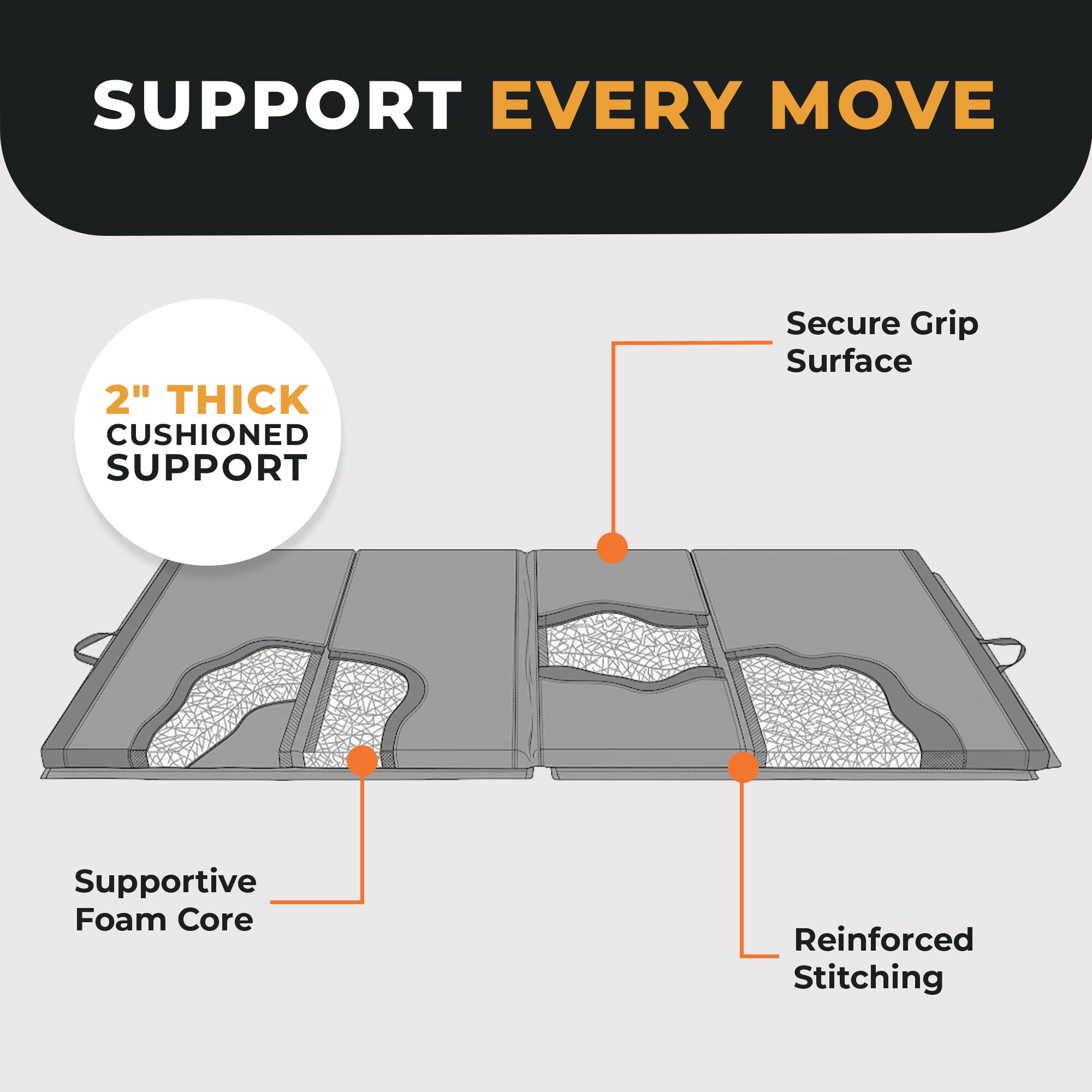 Balancefrom BFGM-3BL Fitness-Equipment-Mats - View #4