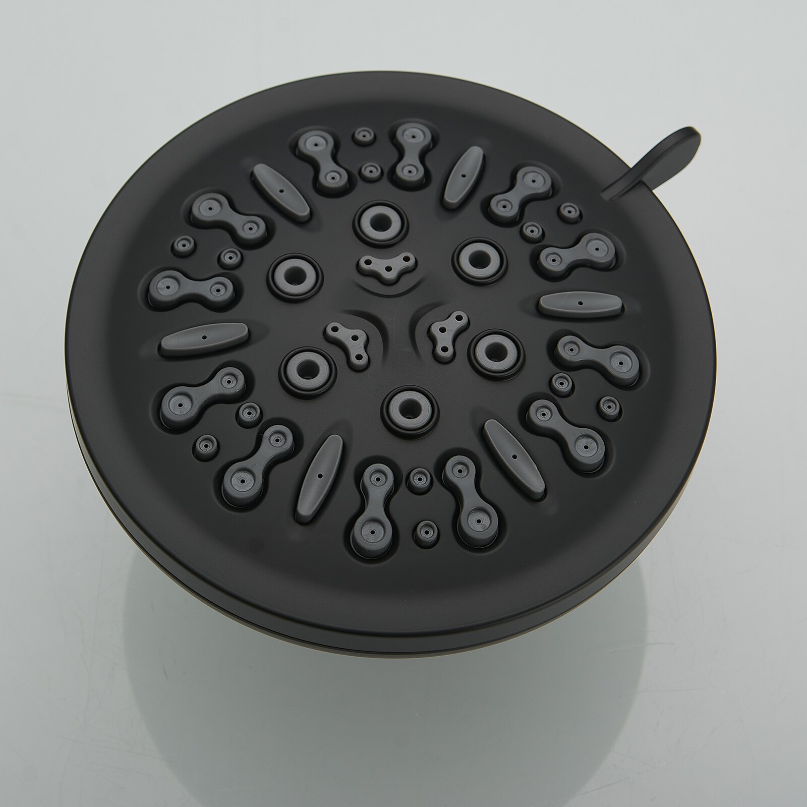 Matte Black Dual Function Rain Shower Faucet Combo Set