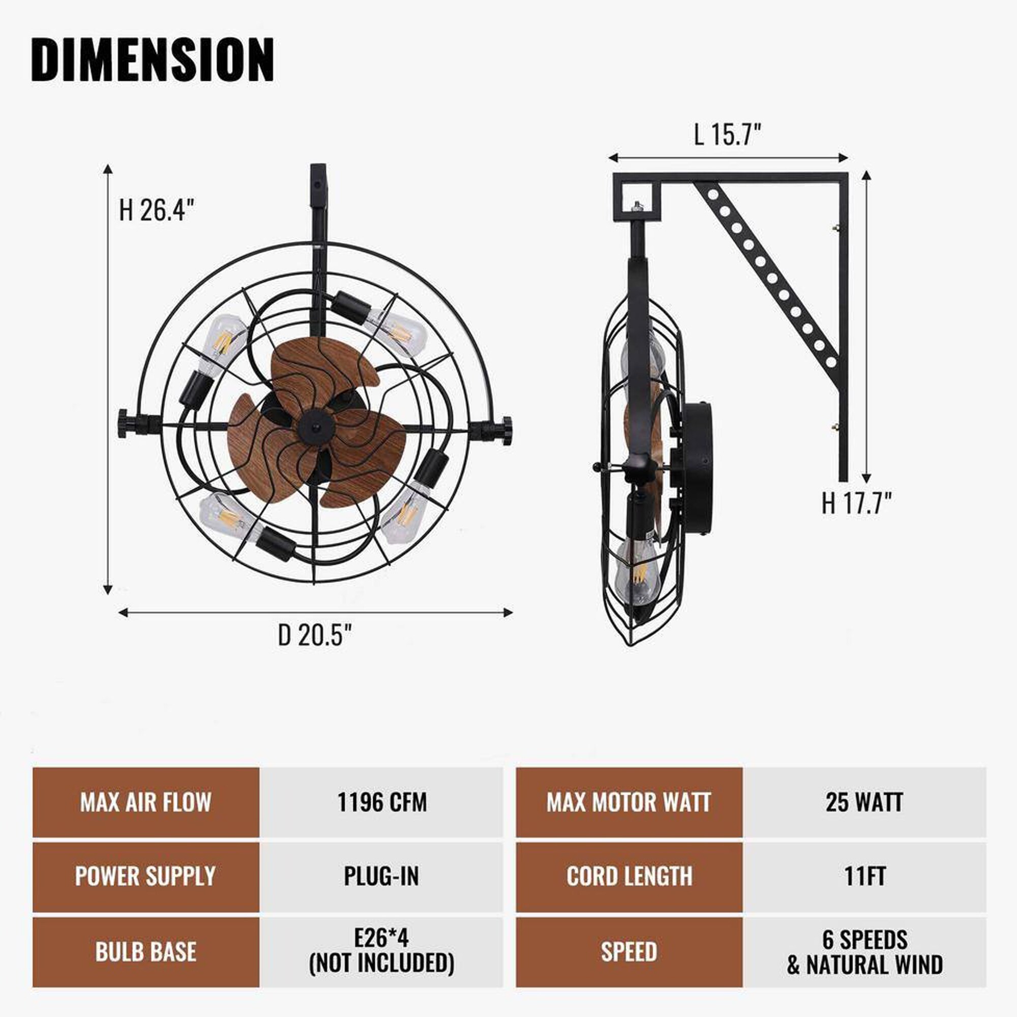 Antoine BLW009 Ceiling-Fans - View #7
