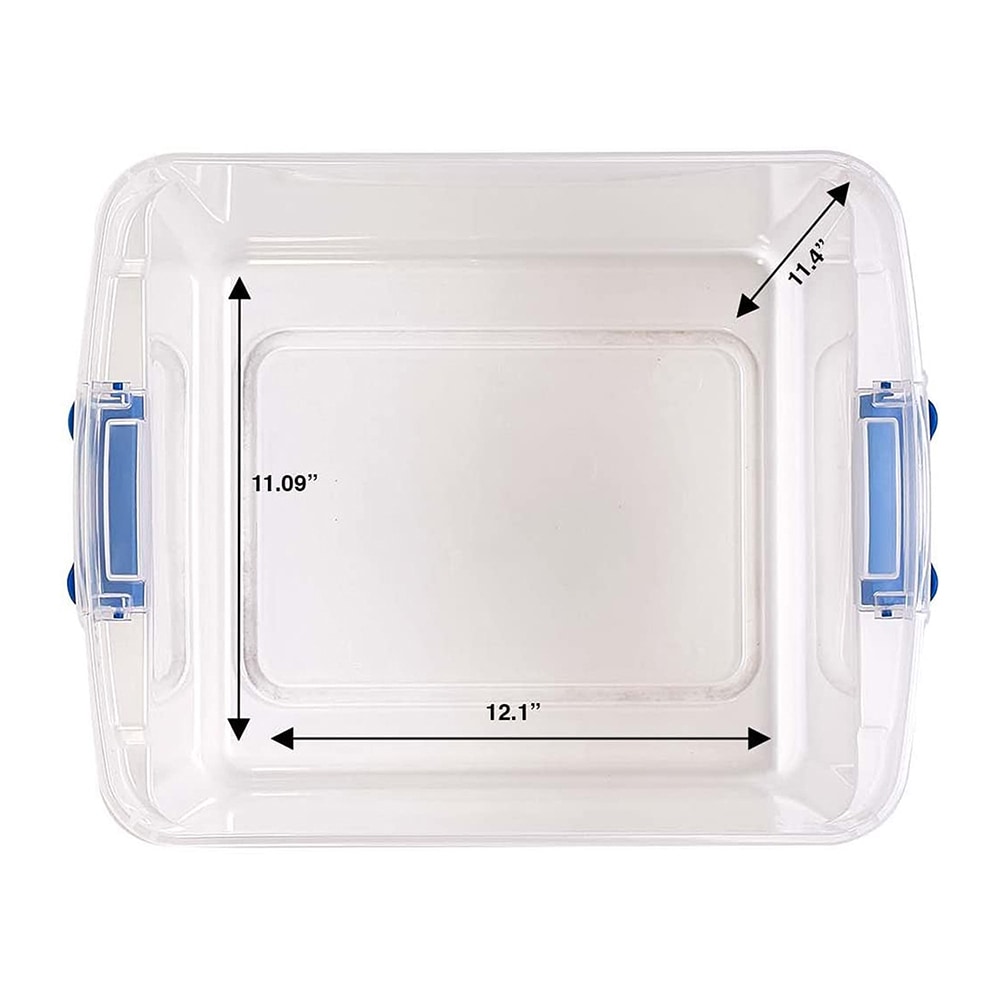 Beehome Round Divided Storage Box 0.75 L