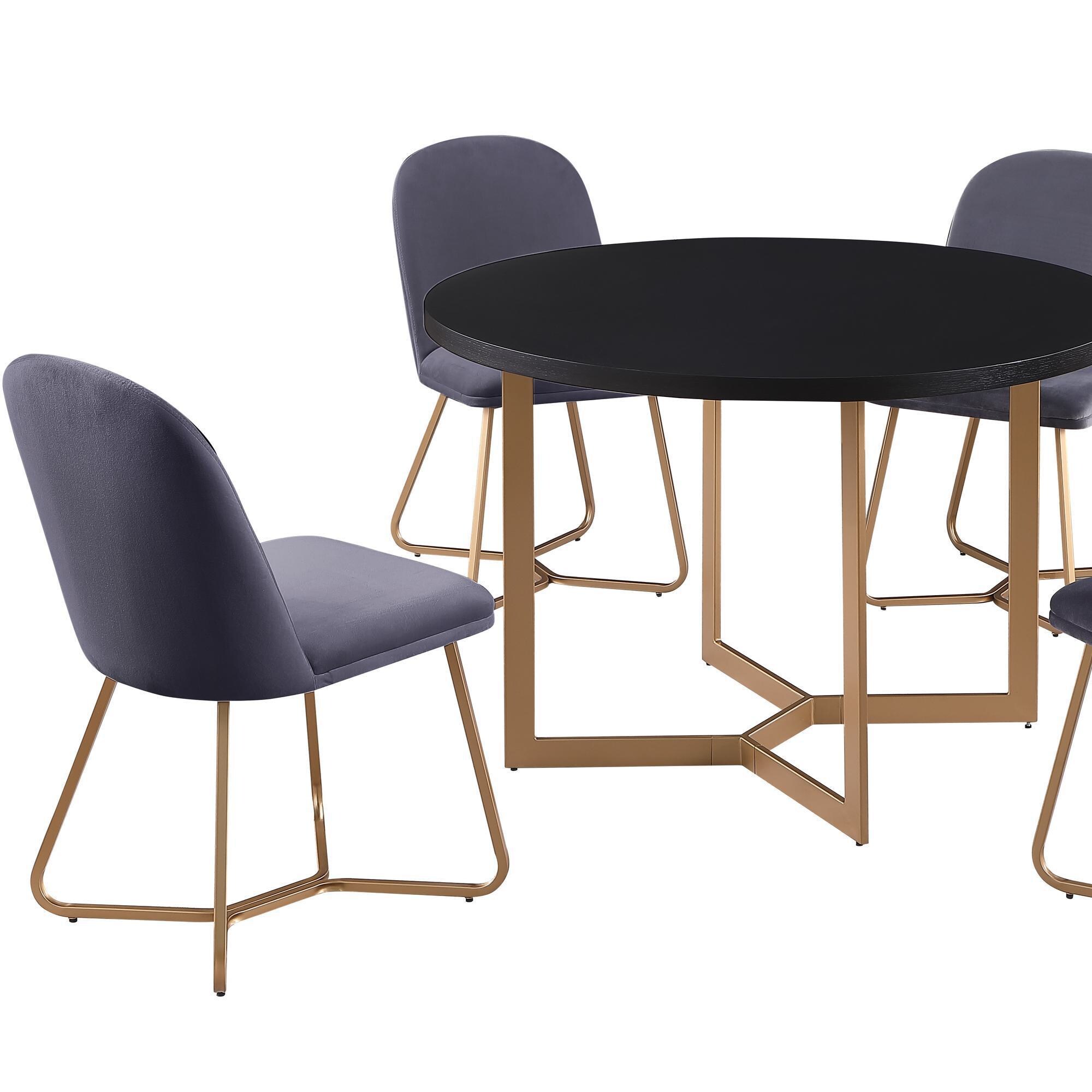 FARATI D2001DC-GREY Dining-Chairs - View #6