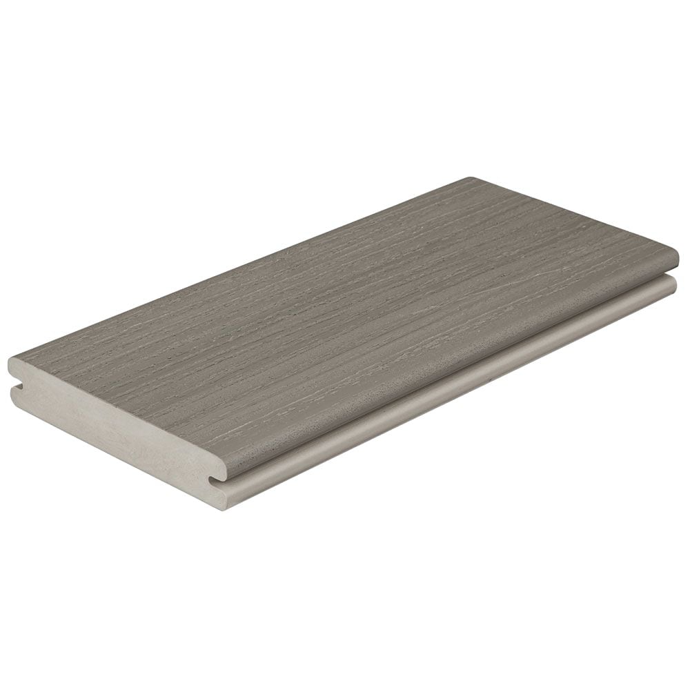 Fiberon 10701 Paramount 1-in x 5-1/2-in x 20-ft Sandstone Grooved PVC Deck board