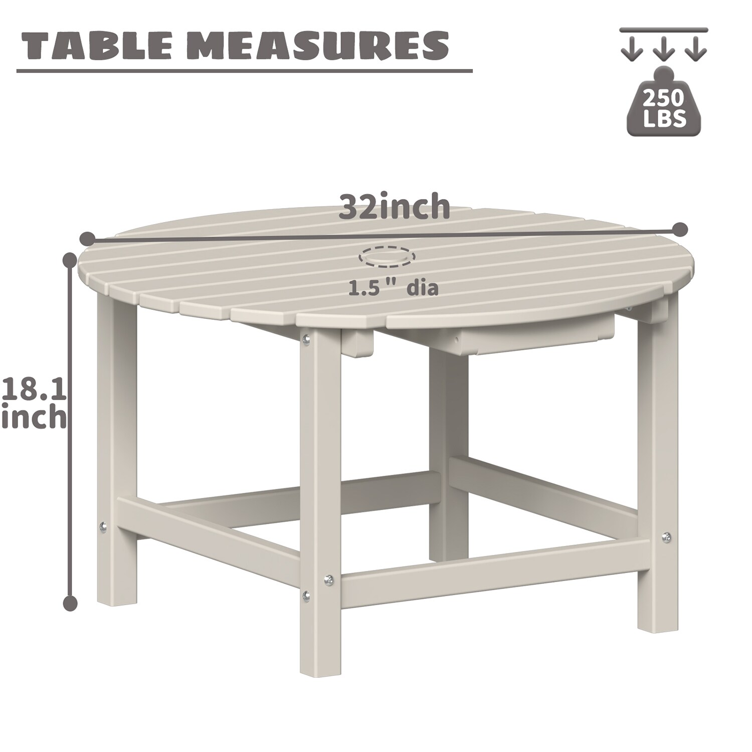MIDHAM AMKF170215-04 Patio-Tables - View #7