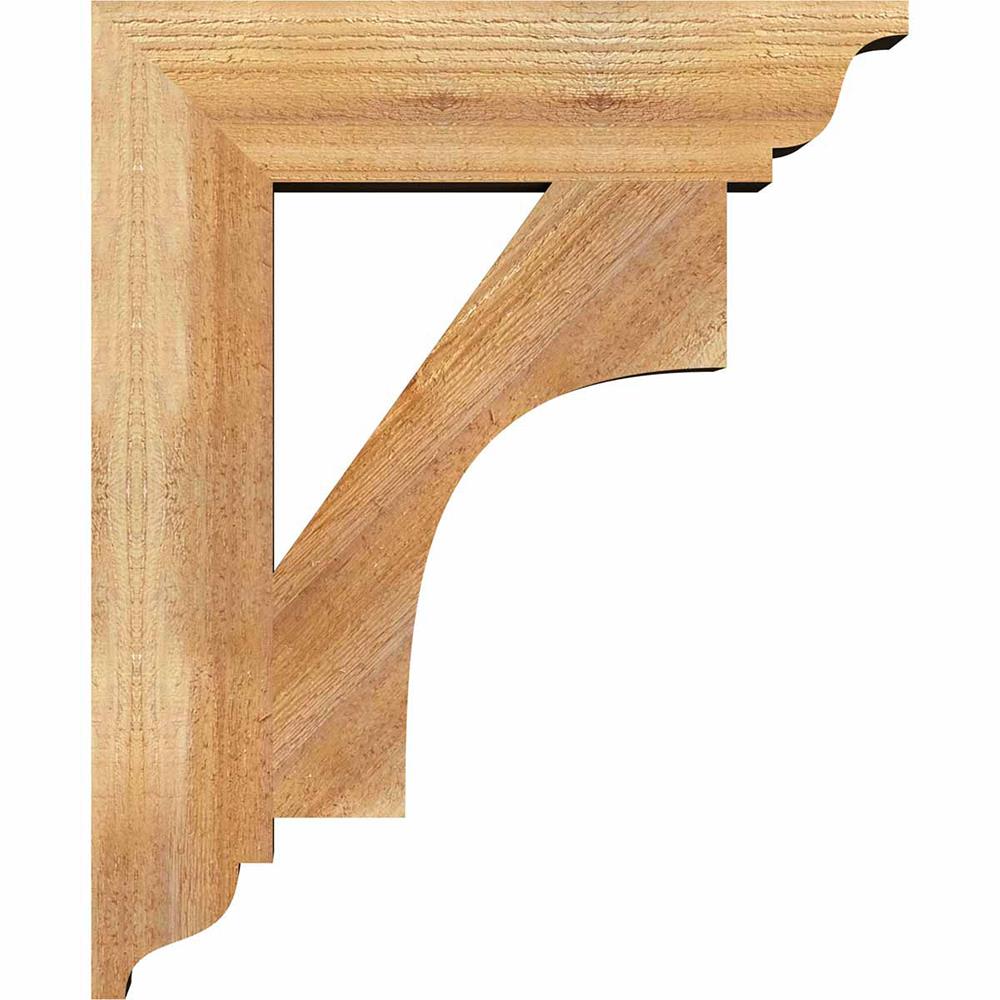 Ekena Millwork BKT04X18X22WTL01RWR Exterior-Brackets-Braces - View #3