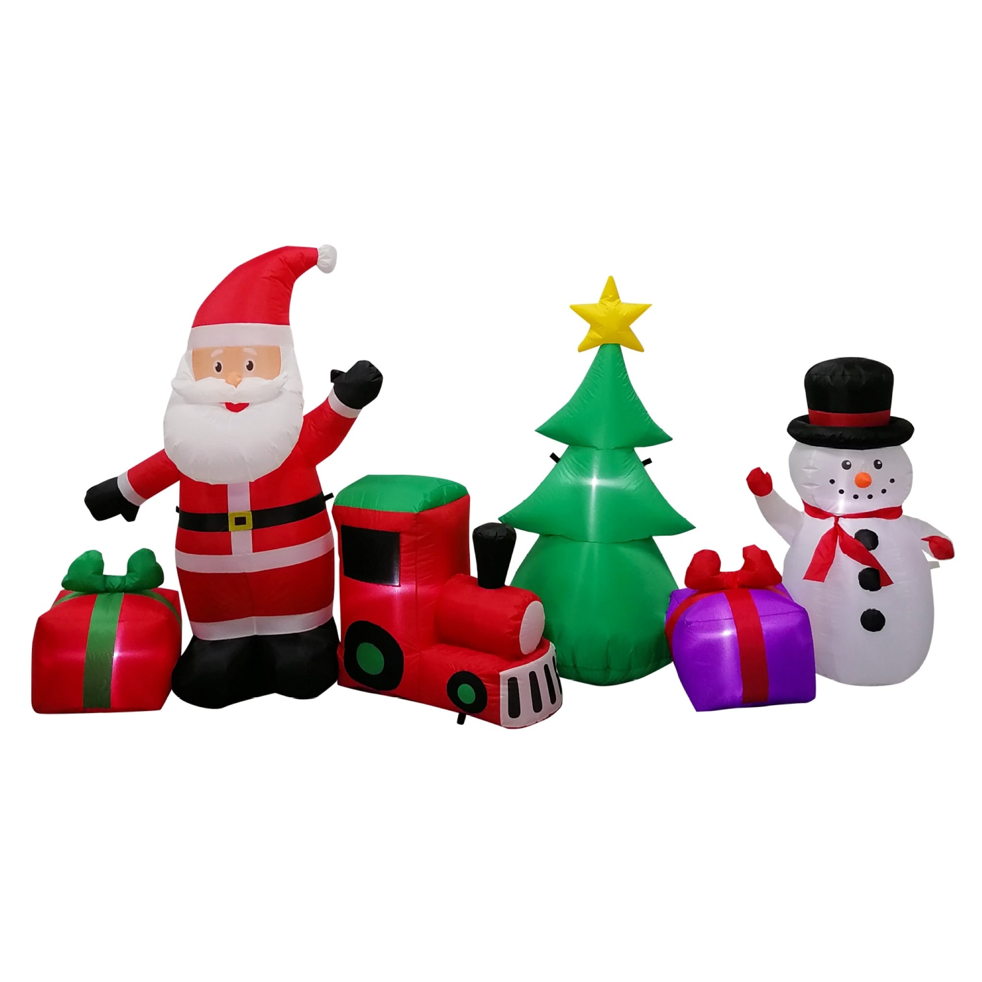 Northlight 35764500 9.4-ft Lighted Santa Christmas Inflatable