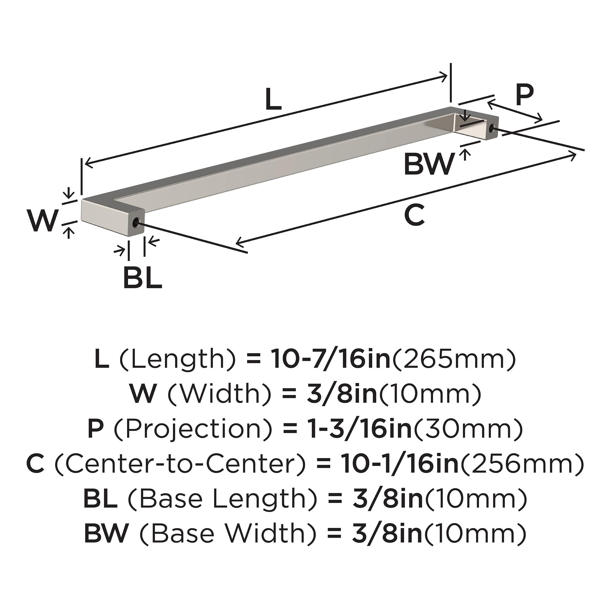 Amerock BP36910PN Cabinet-Pulls - View #5