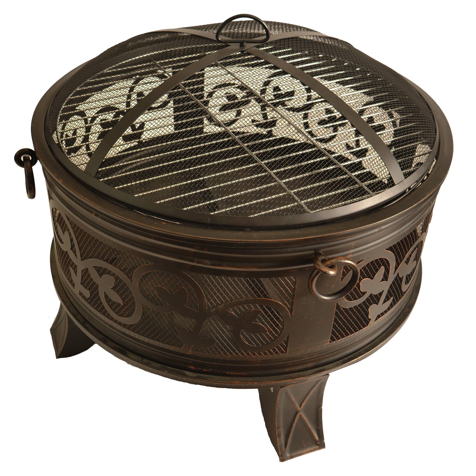 Bluegrass Living BFPW26W-CC Outdoor-Woodburning-Firepits - View #2