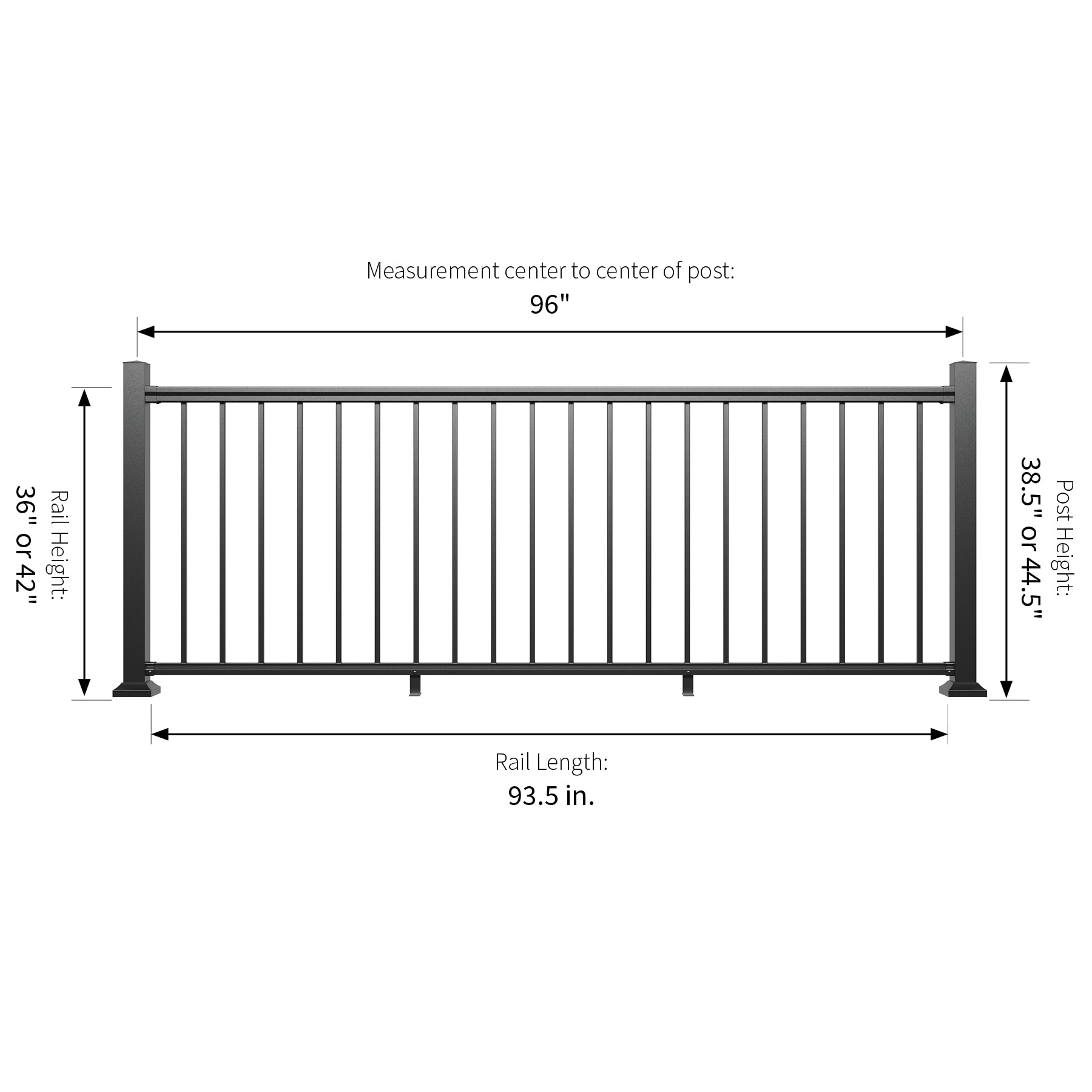 Fiberon 13887 railings - View #5