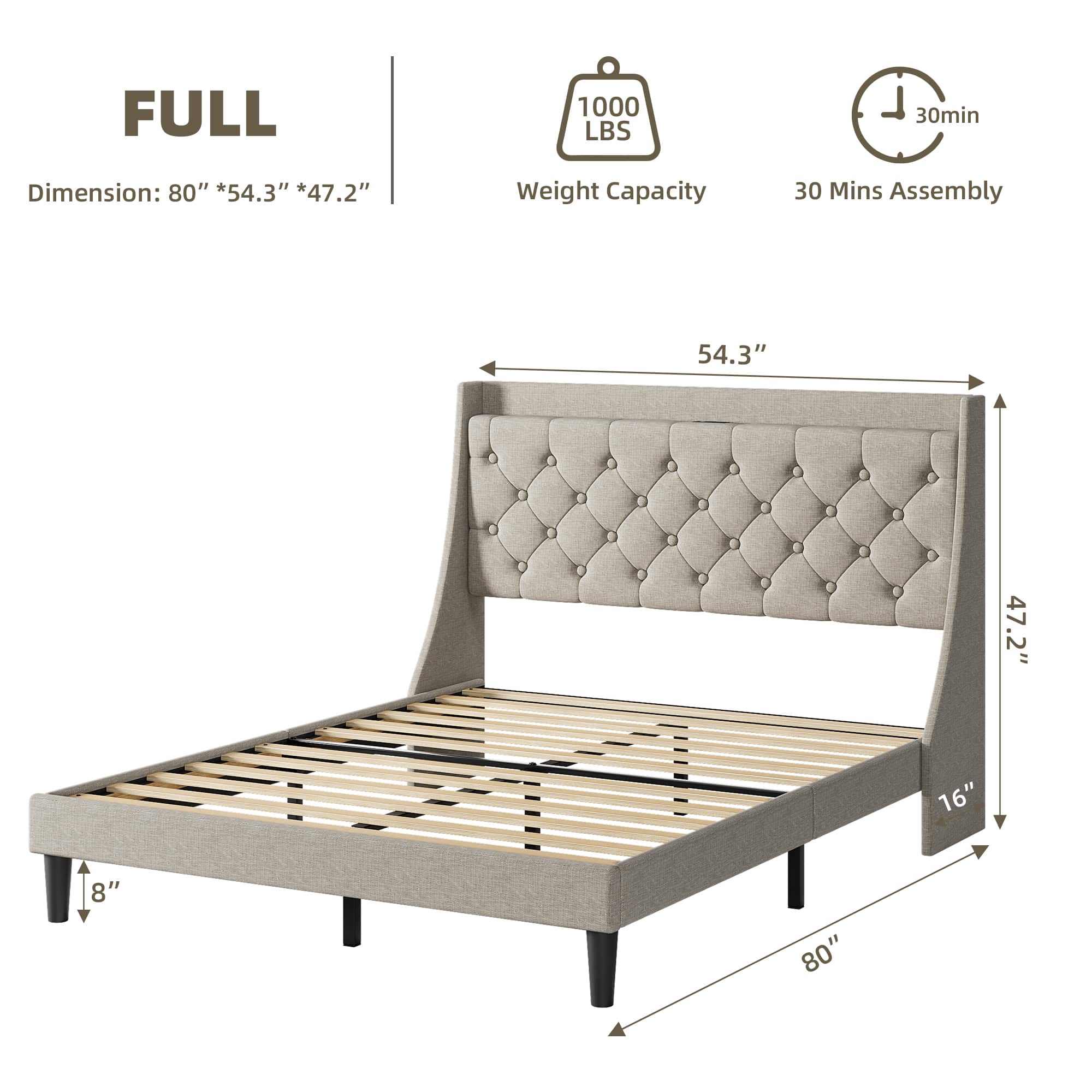 Qeetex LHF-BED-PHO-0ZF24W95 beds - View #2