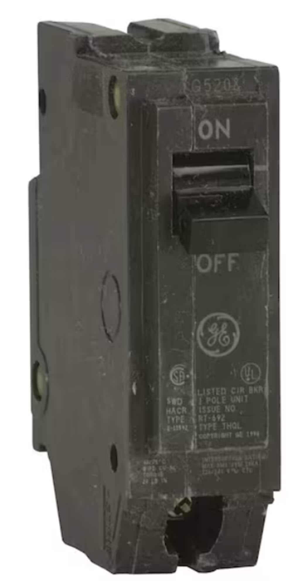 ABB 40-amp 1 -Pole Standard trip Circuit Breaker #THQL1140A