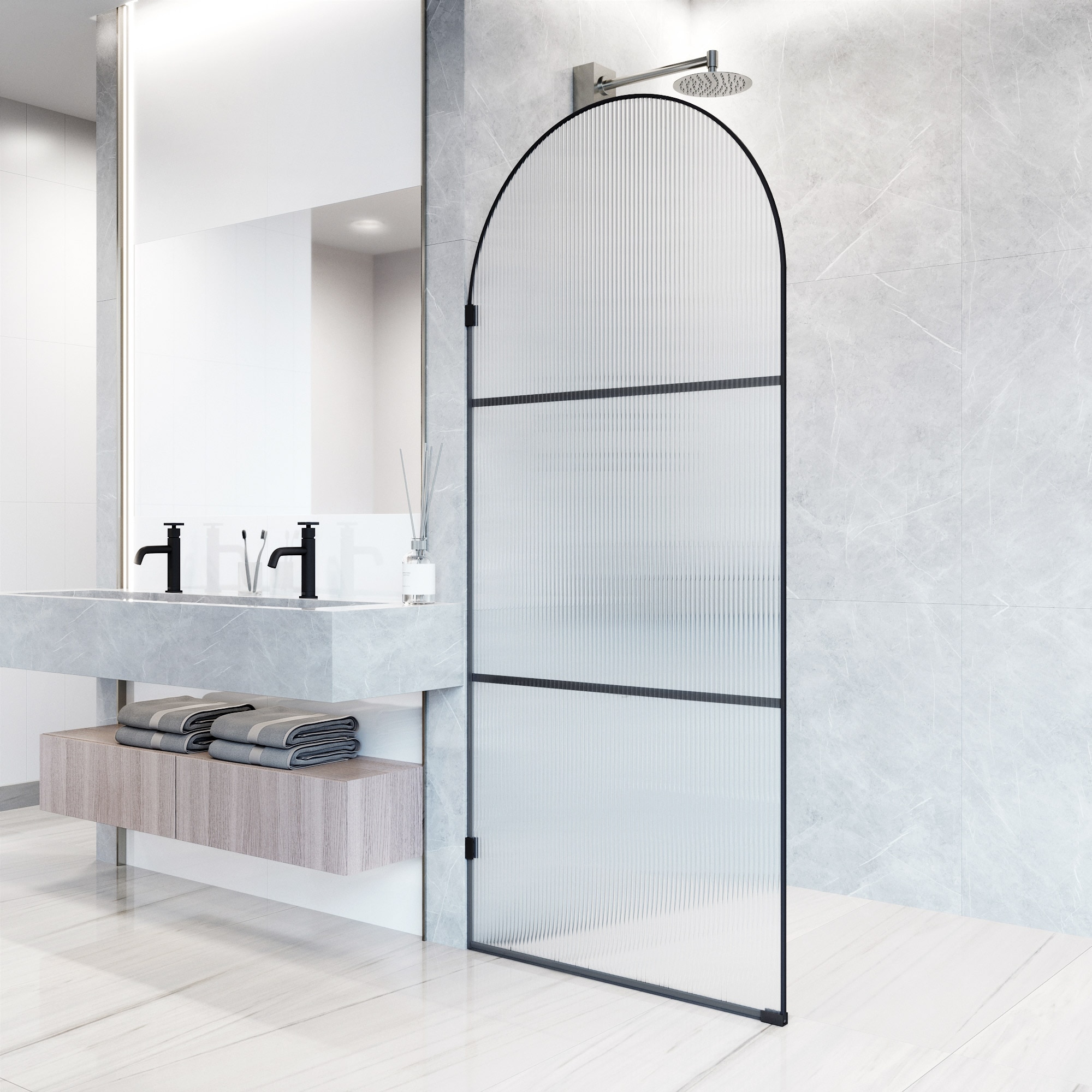 VIGO VG6094MBPFL3478 Shower-Doors - View #6