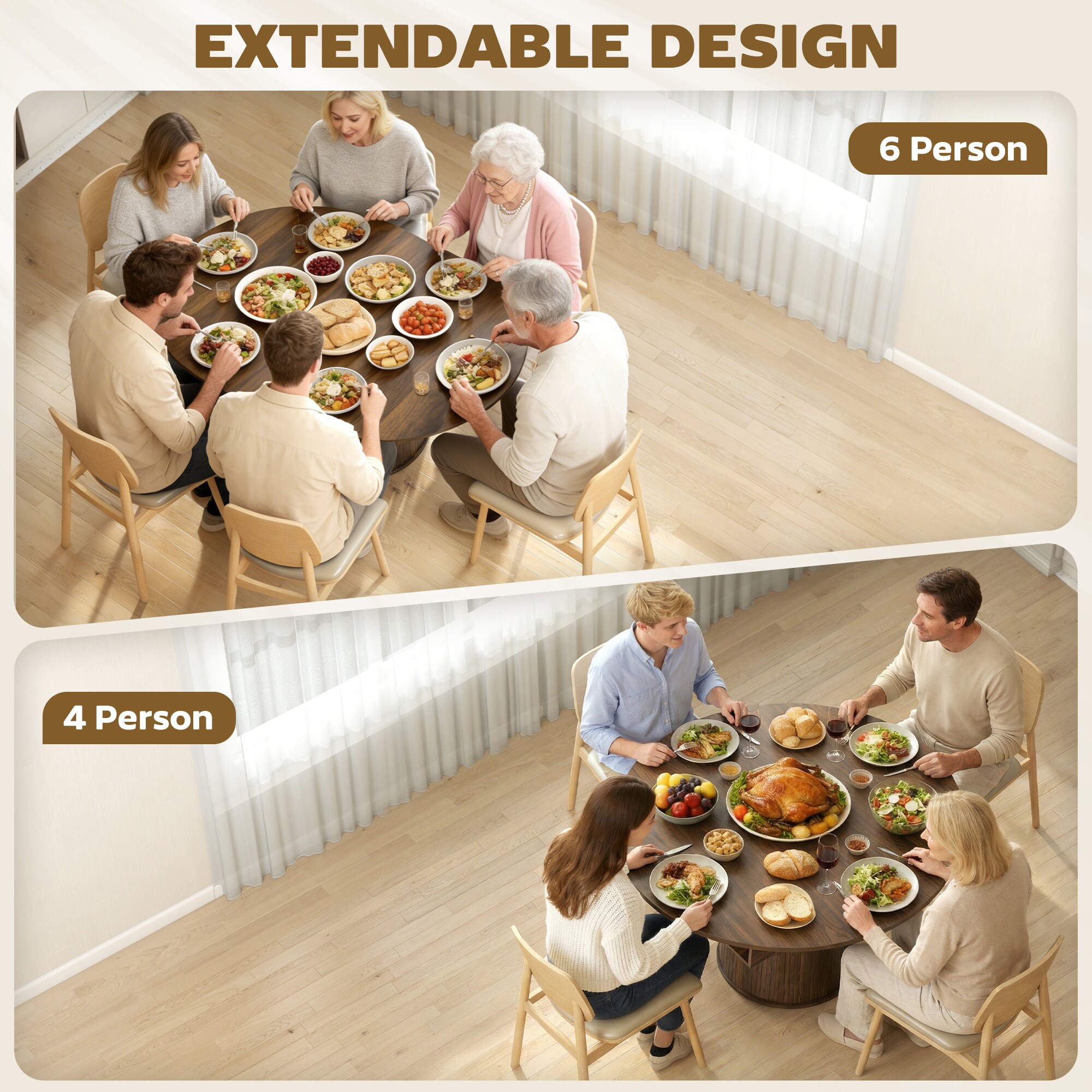 Tinyhomie LW-WEM-6540 Dining-Tables - View #6
