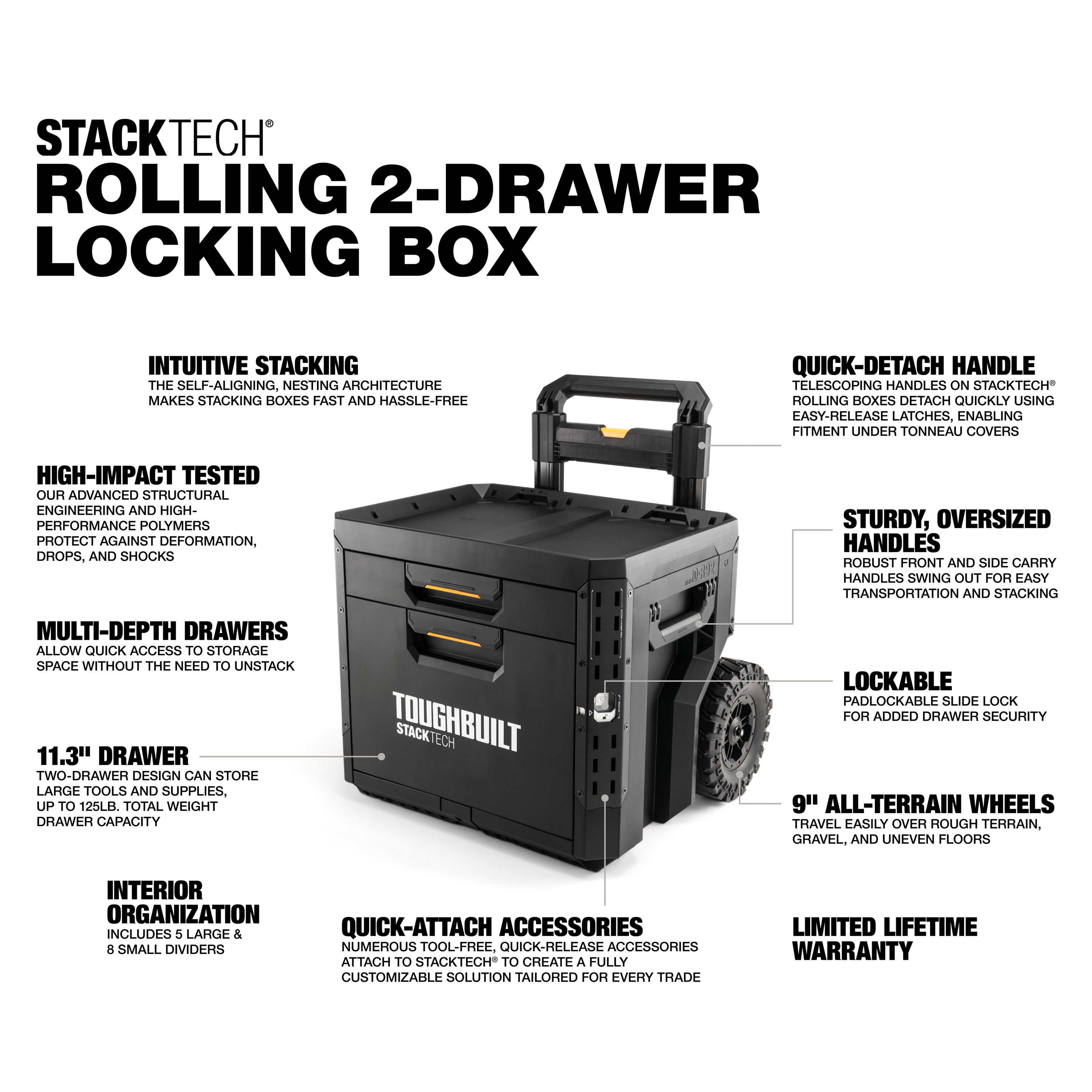 TOUGHBUILT TB-B1-D-R92 Tool-Boxes - View #2