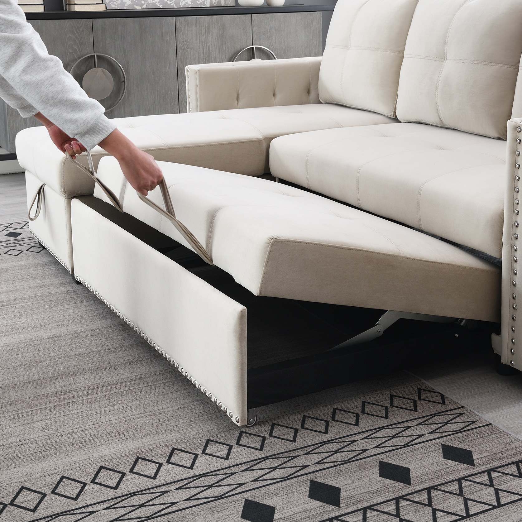 FARATI 7102-SOFA-BEIGE Sofas-Loveseats - View #6