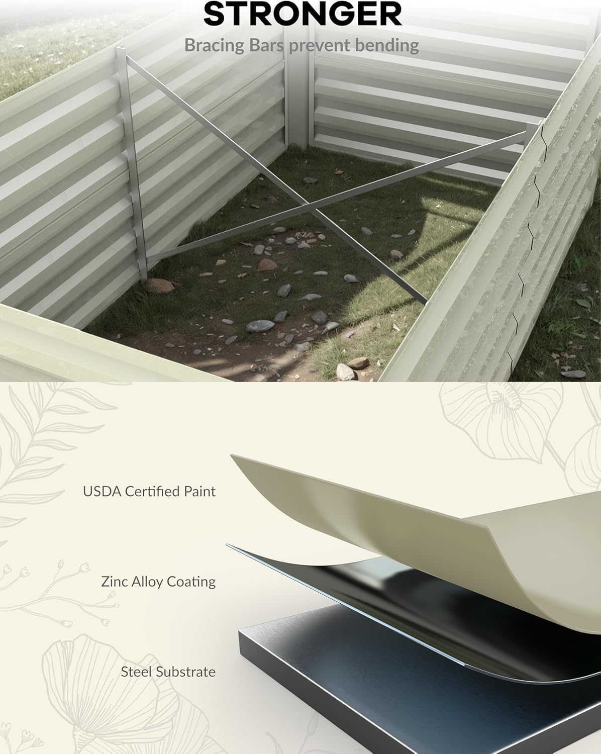 Garvee 323GE-GE732 Raised-Planter-Boxes - View #4
