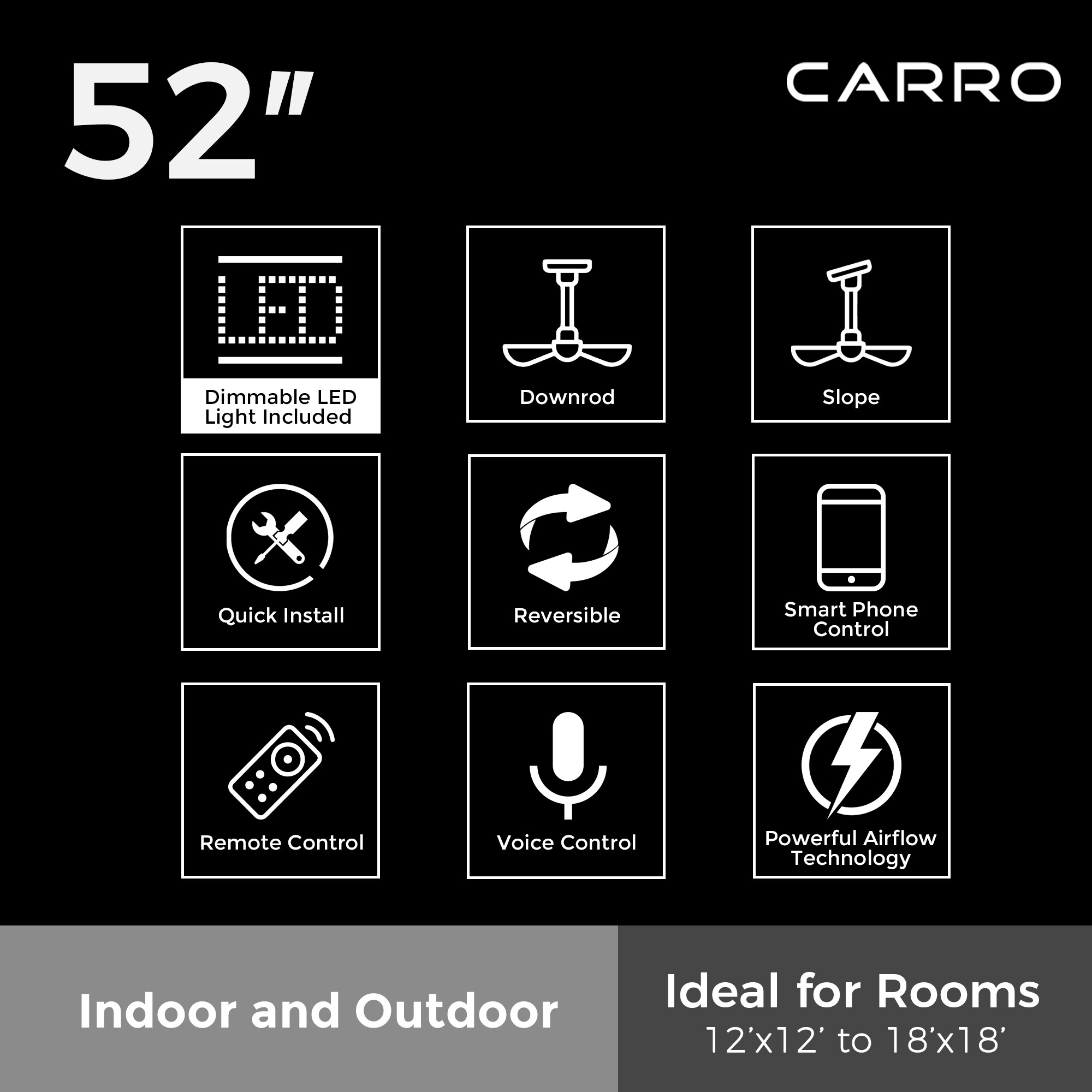 CARRO USA LS525H-L13-W1-1 Ceiling-Fans - View #7