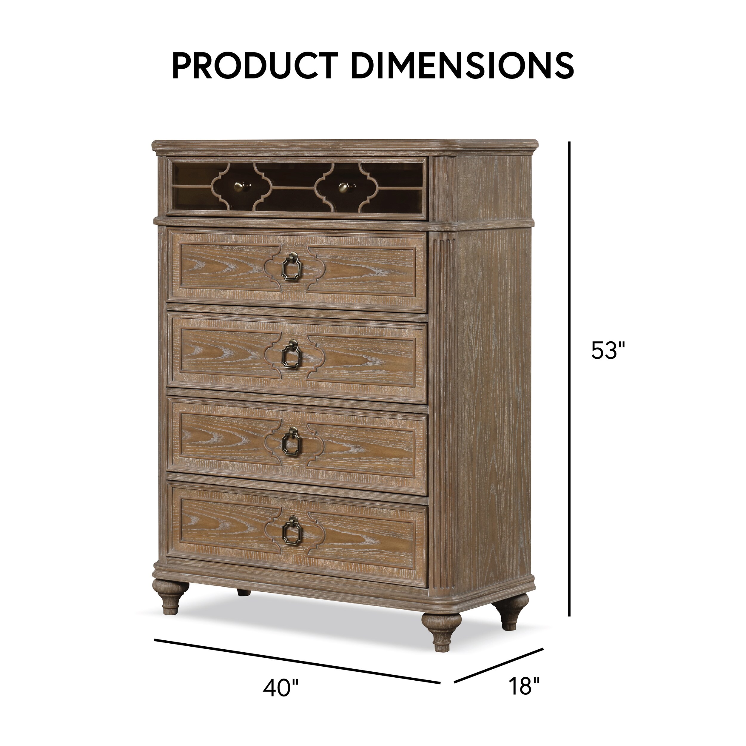 Furniture of America IDF-N7417AK-C dressers - View #3