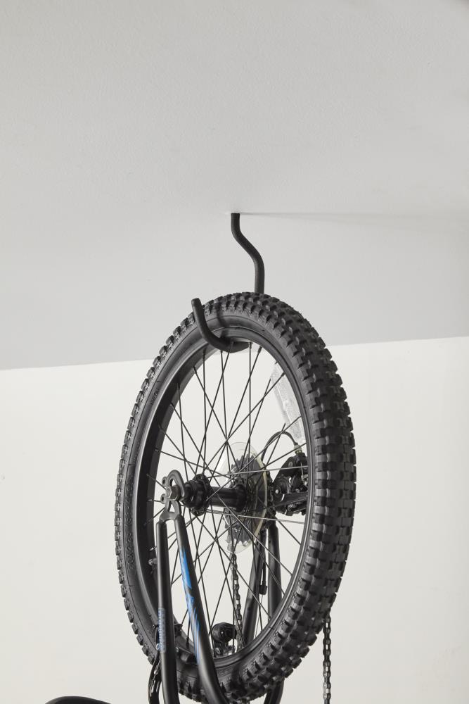 Horizontal Bike Hooks for 1 Bike, Gear, Work Stand, and Folds