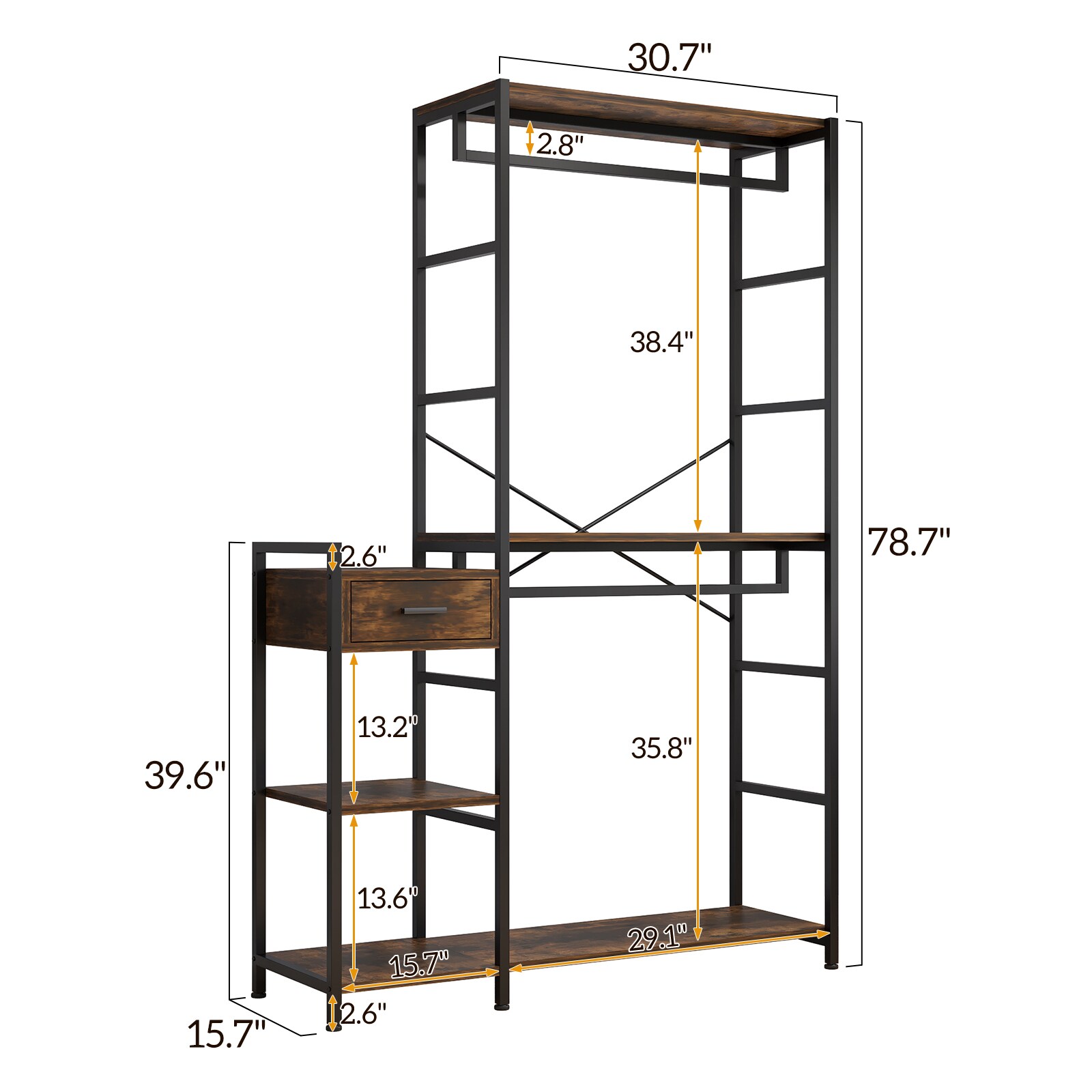 Winado LO1G52002030 Garment-Racks - View #8
