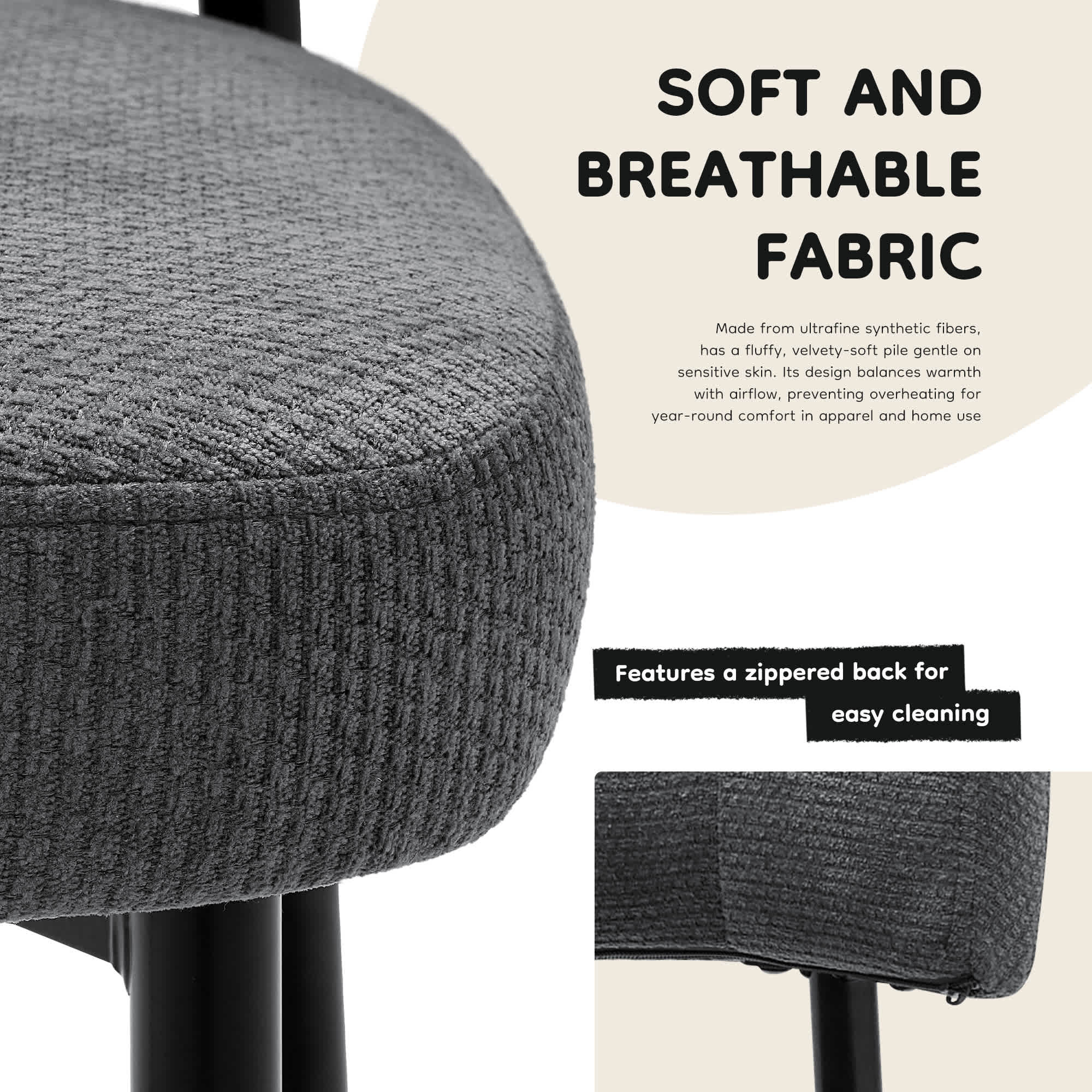 Bestier USLOW-HJ103854 Dining-Chairs - View #4