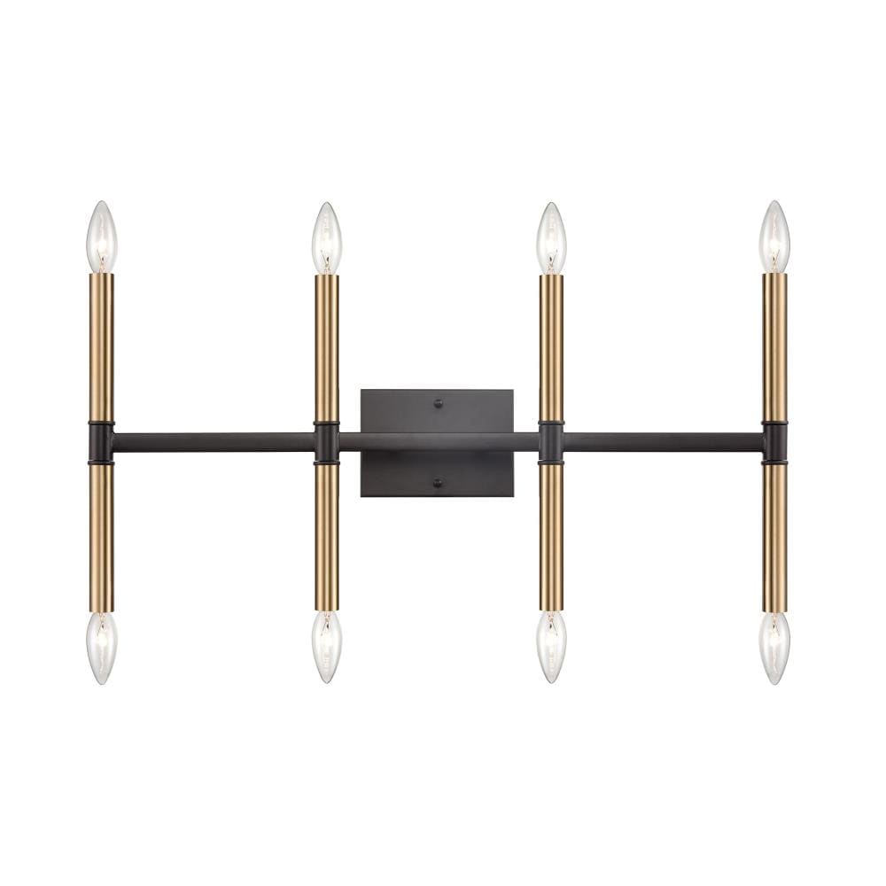 Thomas Lighting CN260811 Notre Dame 28-in 8 -Light Oil-rubbed Brown Transitional Vanity light