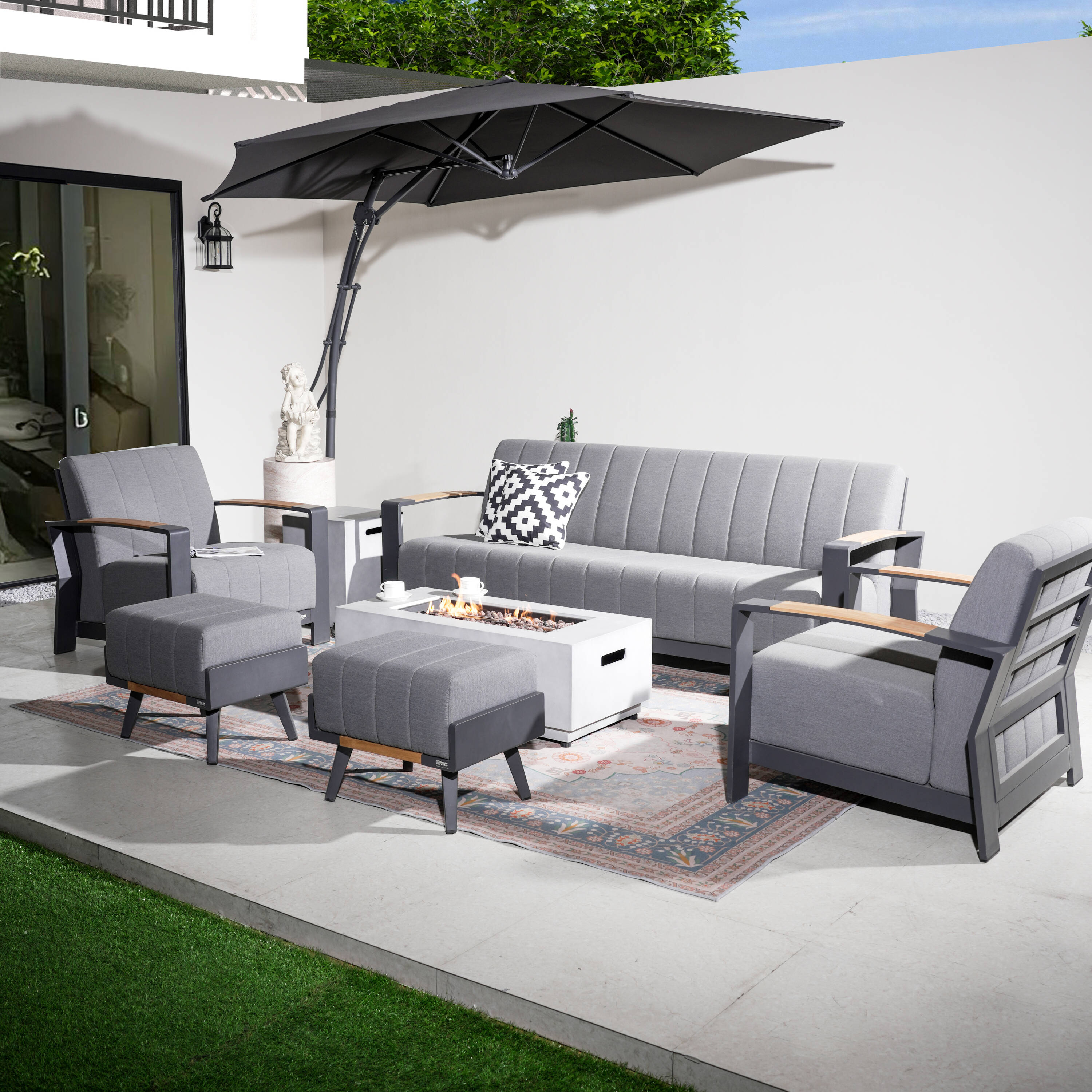 Direct Wicker DWG-2335SCTSFT&24TA Patio-Conversation-Sets - View #4